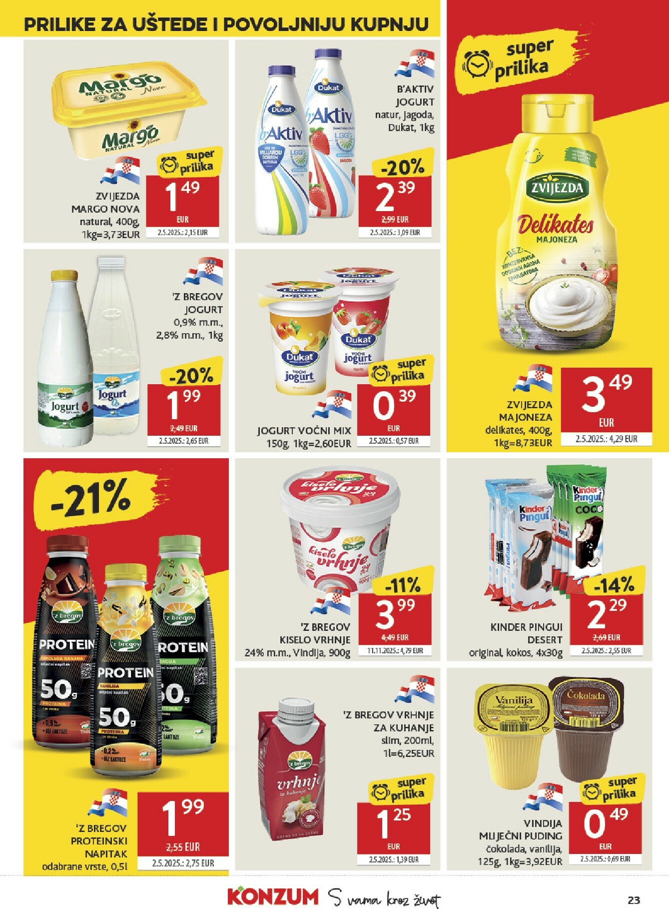 konzum - Prelistajte katalog Konzum, vrijedi od 28.01. do 03.02. - page: 23