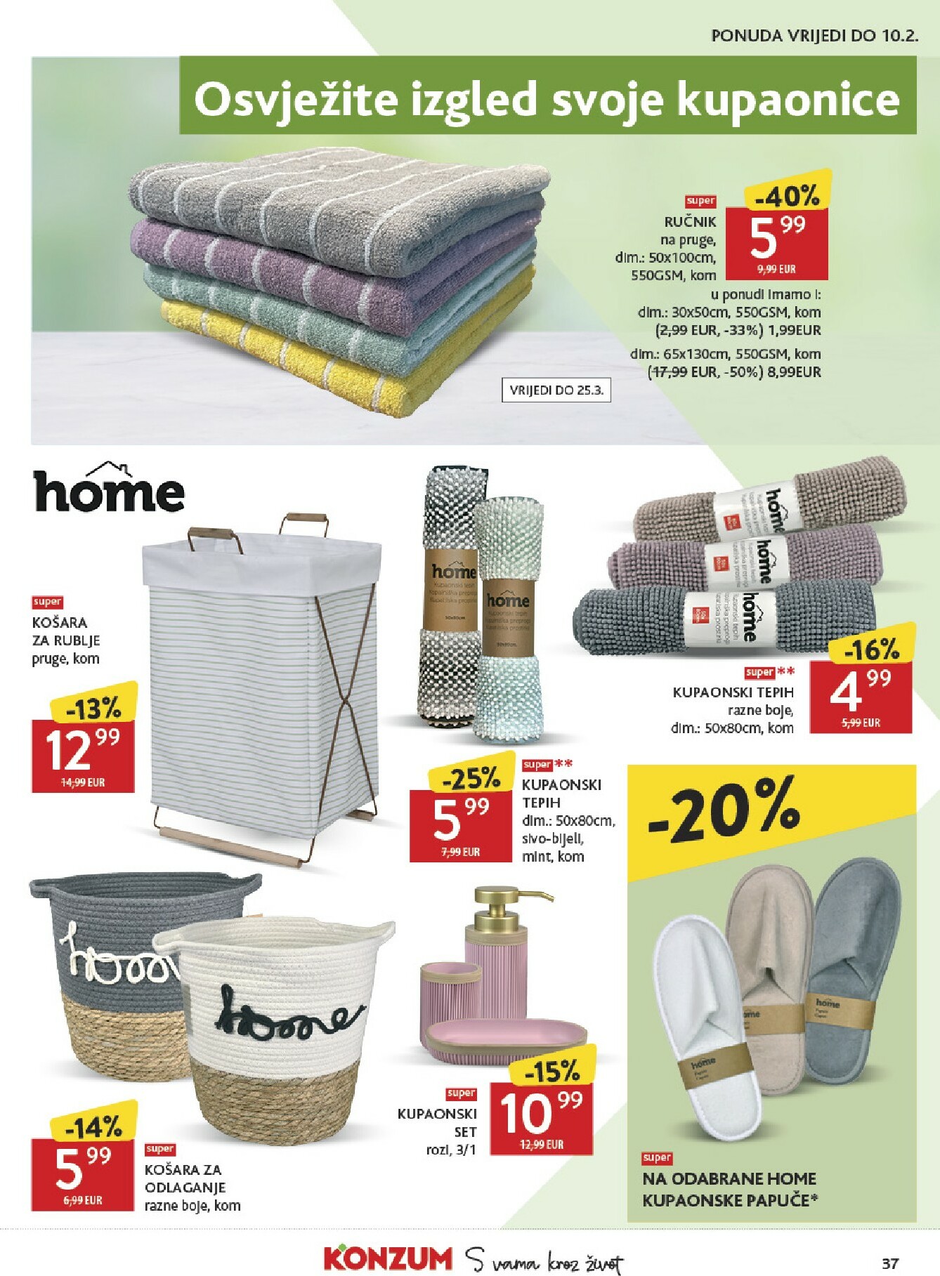 konzum - Prelistajte katalog Konzum, vrijedi od 28.01. do 03.02. - page: 37