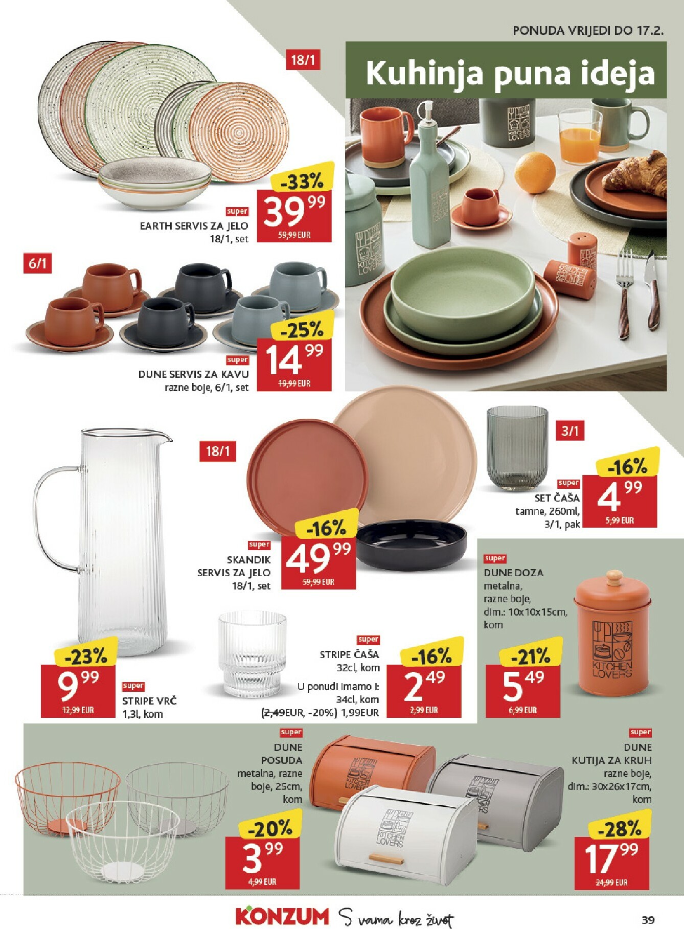 konzum - Prelistajte katalog Konzum, vrijedi od 04.02.2026 do 10.02.2026 - page: 39