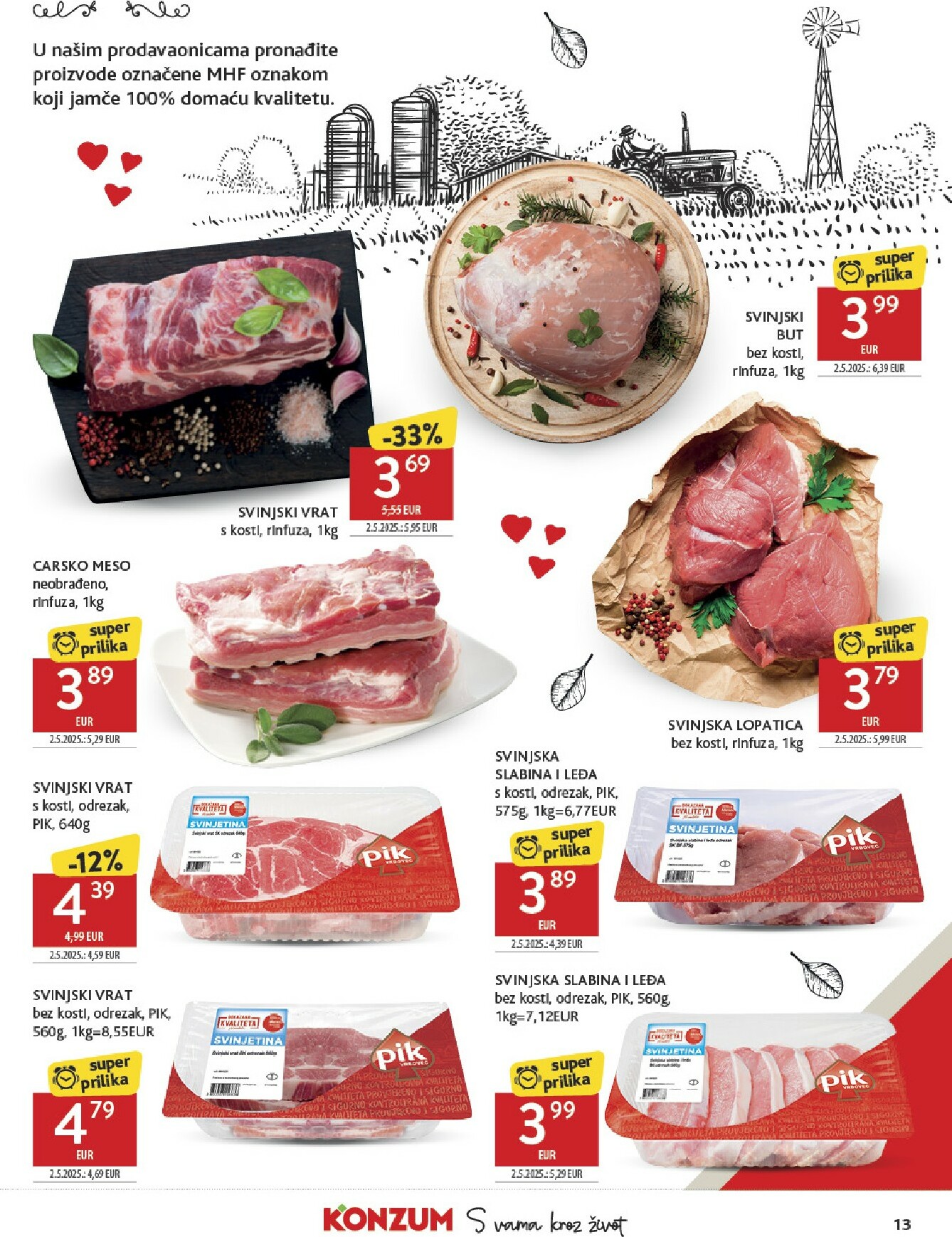 konzum - Prelistajte katalog Konzum, vrijedi od 04.02.2026 do 10.02.2026 - page: 13