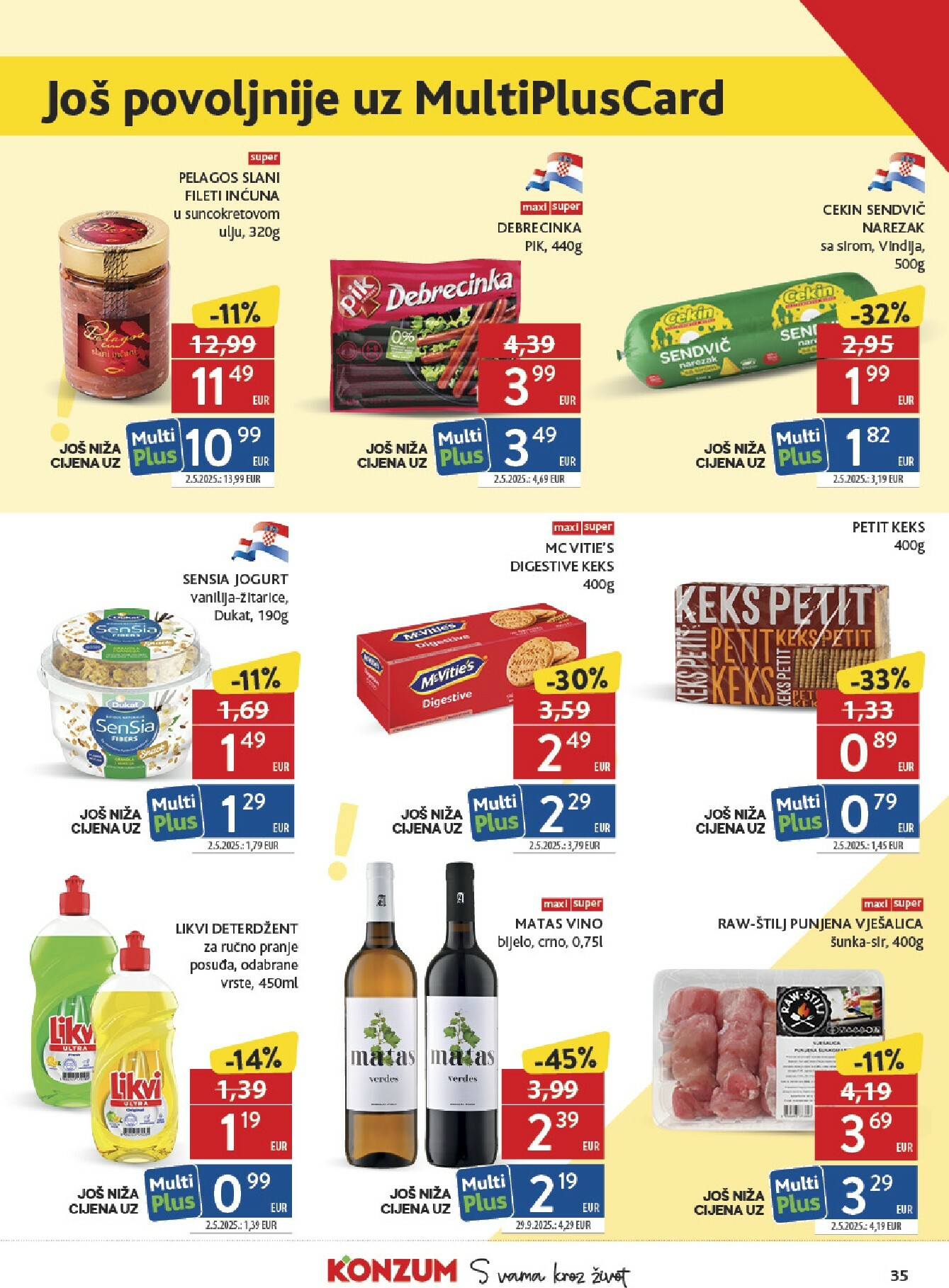 konzum - Prelistajte katalog Konzum, vrijedi od 04.02.2026 do 10.02.2026 - page: 35