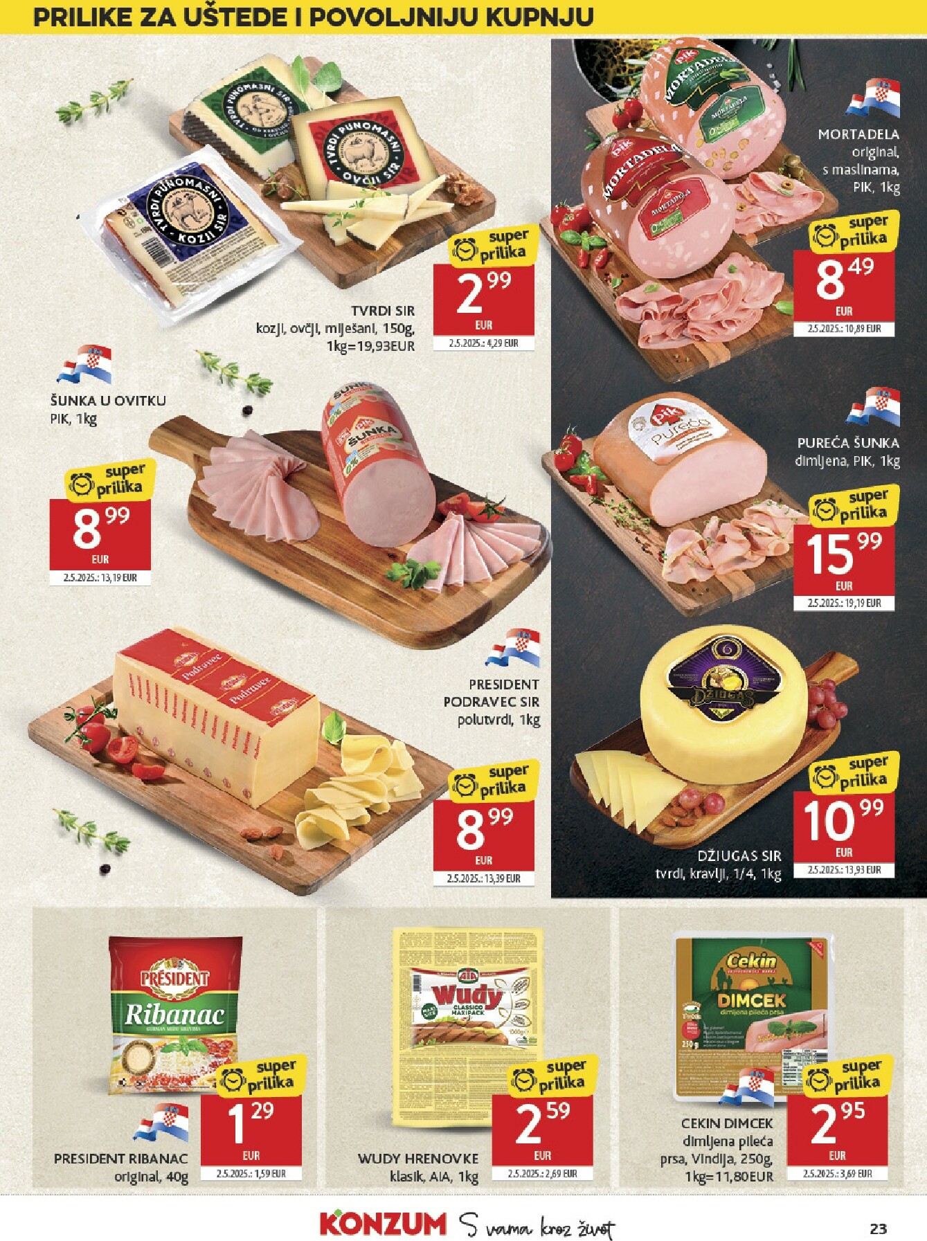 konzum - Prelistajte katalog Konzum, vrijedi od 11.02.2026 do 17.02.2026 - page: 23