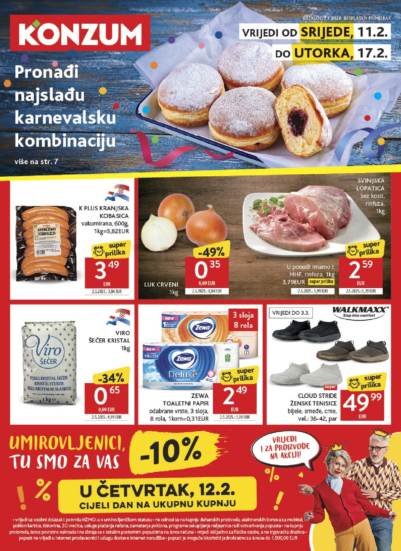 konzum - Prelistajte katalog Konzum, vrijedi od 11.02.2026 do 17.02.2026