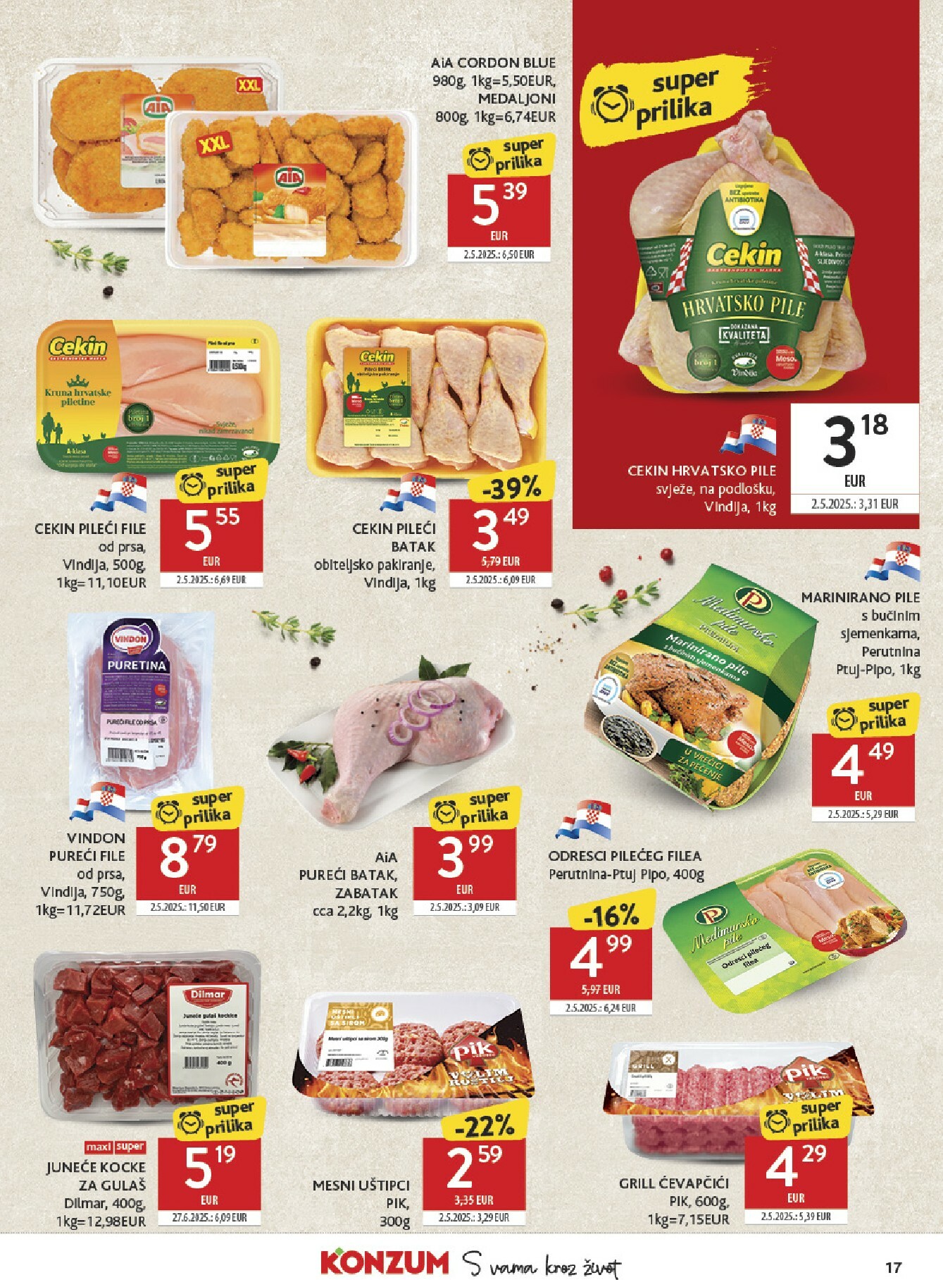 konzum - Prelistajte katalog Konzum, vrijedi od 11.02.2026 do 17.02.2026 - page: 17