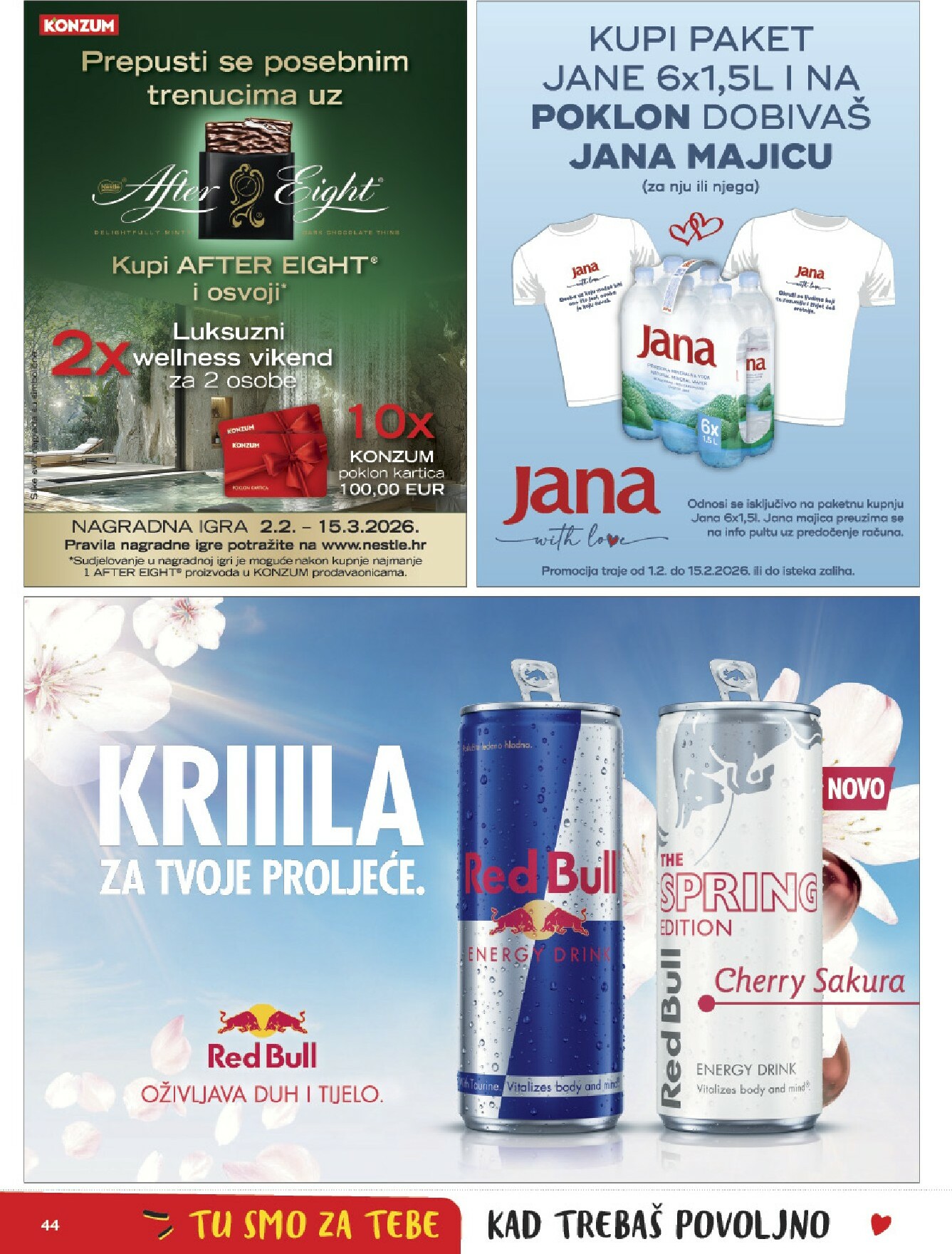 konzum - Prelistajte katalog Konzum, vrijedi od 11.02.2026 do 17.02.2026 - page: 44