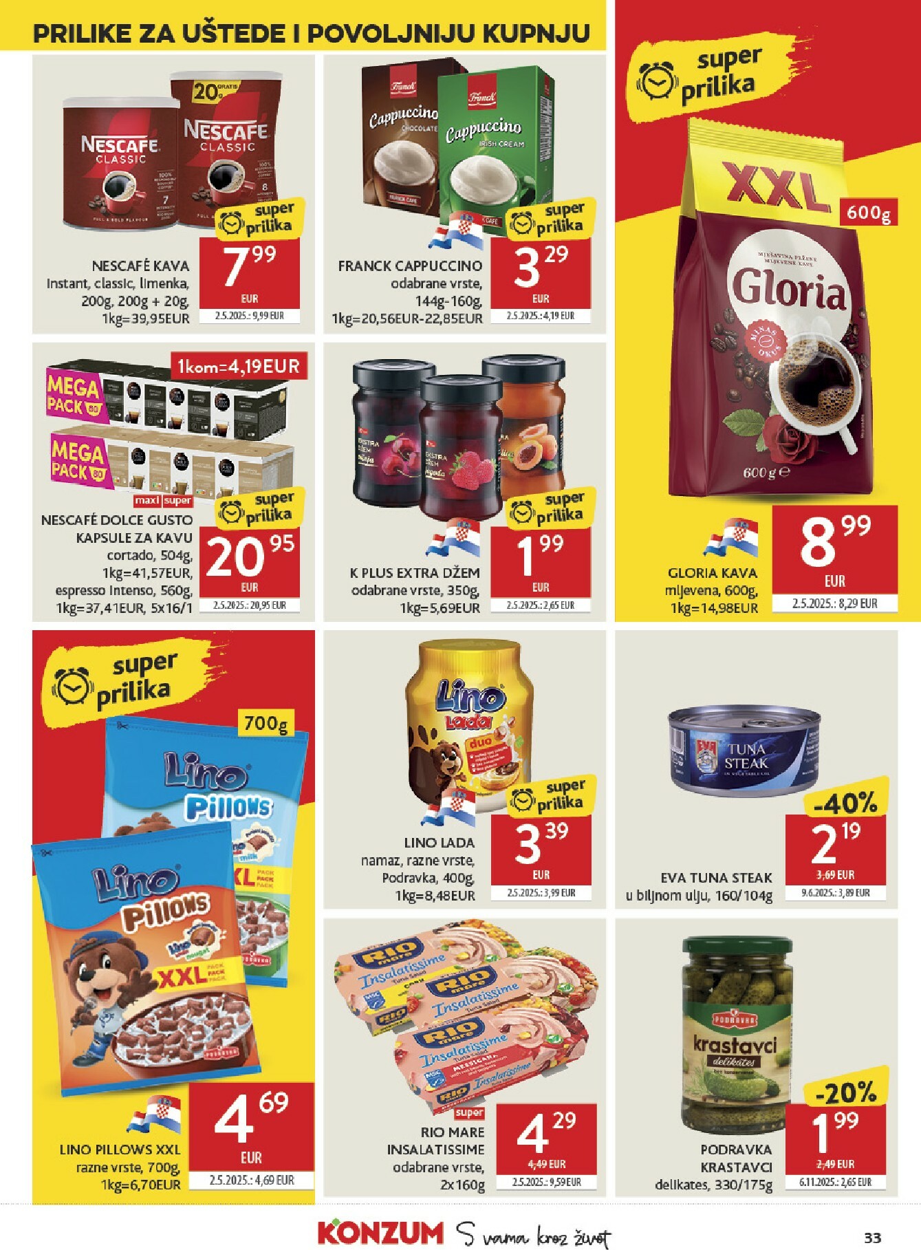 konzum - Prelistajte katalog Konzum, vrijedi od 11.02.2026 do 17.02.2026 - page: 33