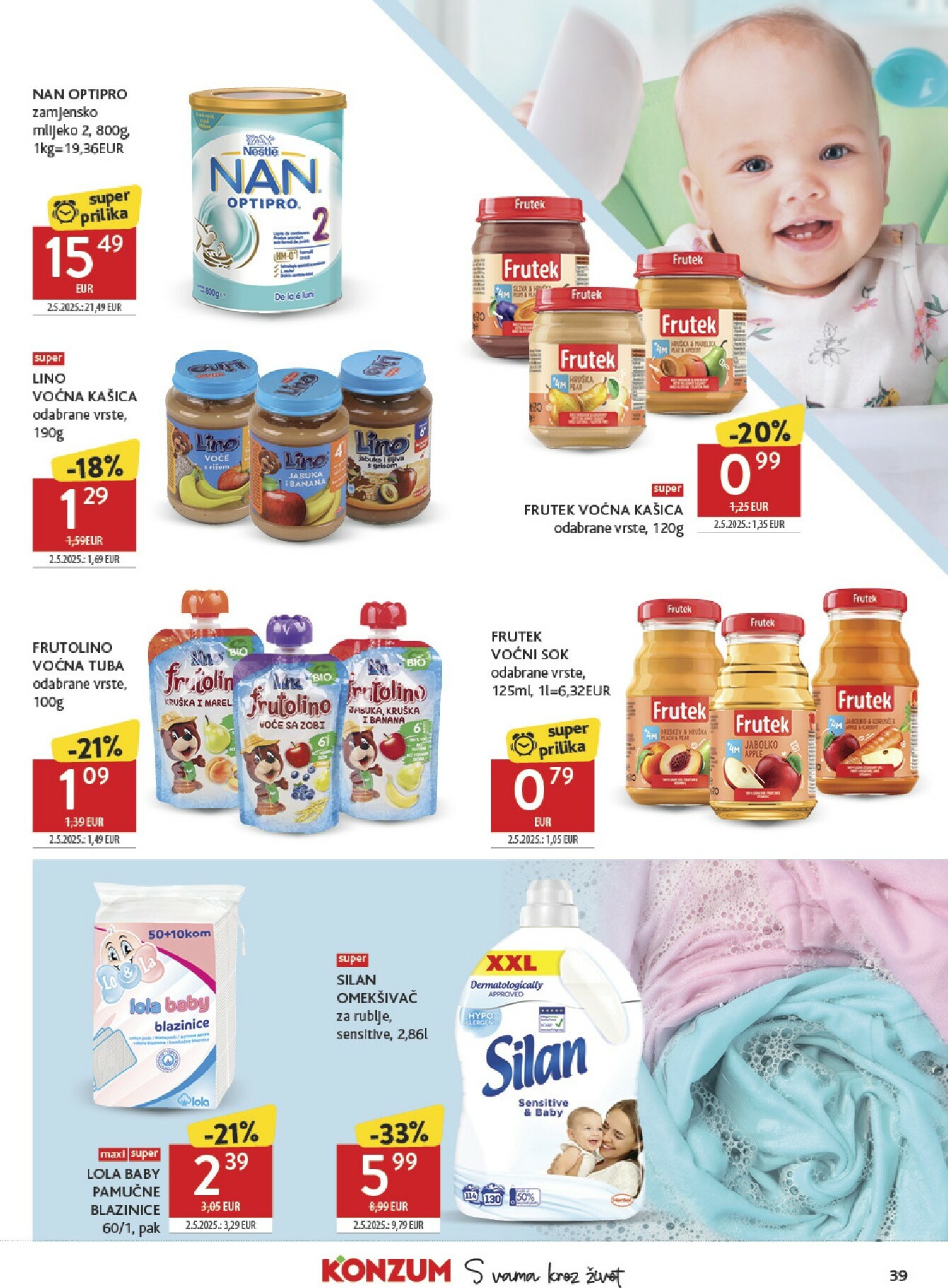 konzum - Prelistajte katalog Konzum, vrijedi od 18.02.2026 do 24.02.2026 - page: 39