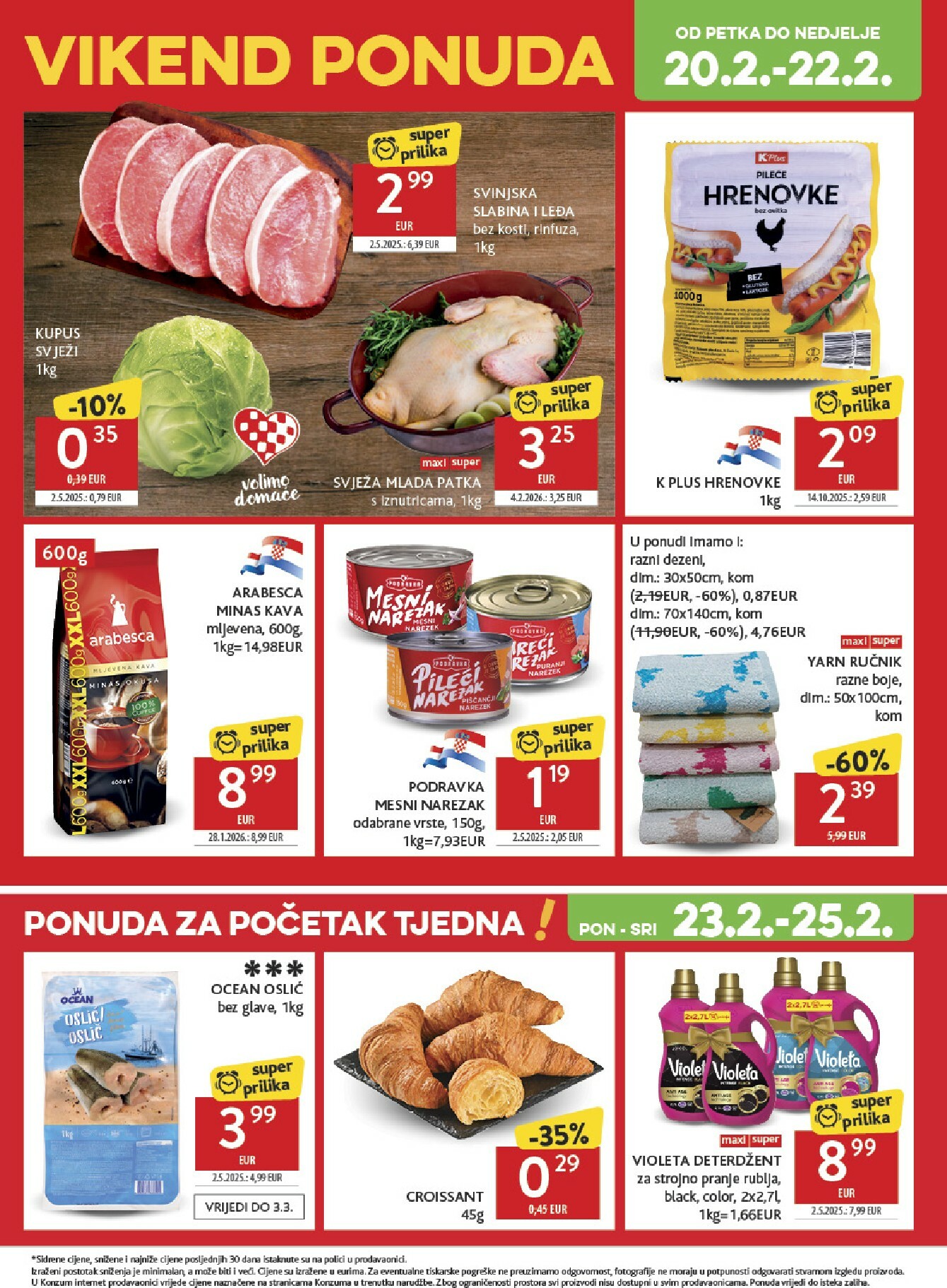 konzum - Prelistajte katalog Konzum, vrijedi od 18.02.2026 do 24.02.2026 - page: 54