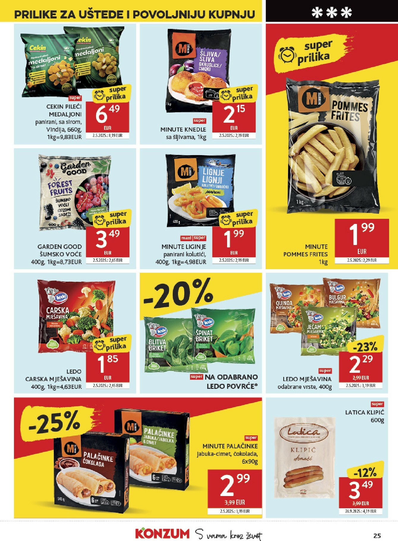 konzum - Prelistajte katalog Konzum, vrijedi od 18.02.2026 do 24.02.2026 - page: 25