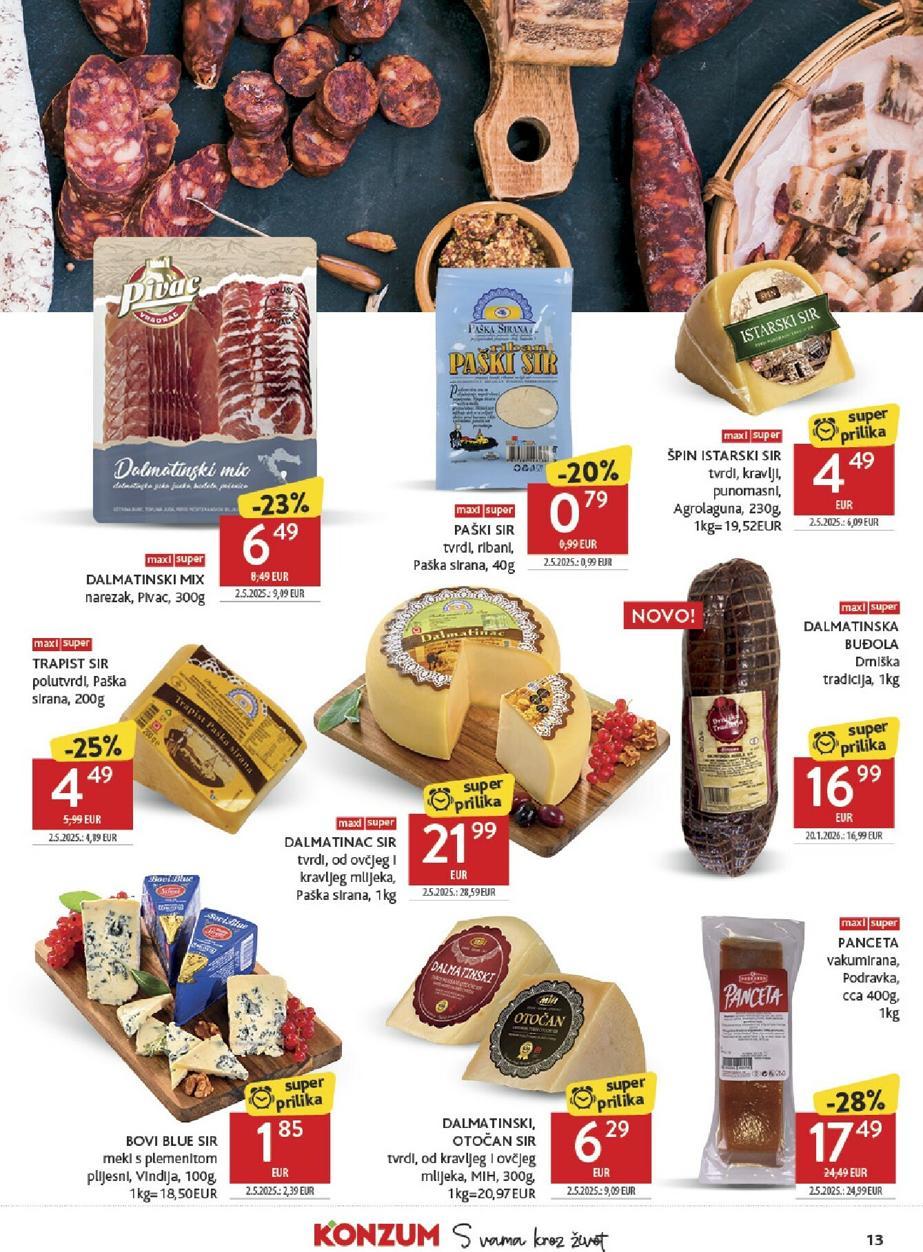 konzum - Prelistajte katalog Konzum, vrijedi od 18.02.2026 do 24.02.2026 - page: 13