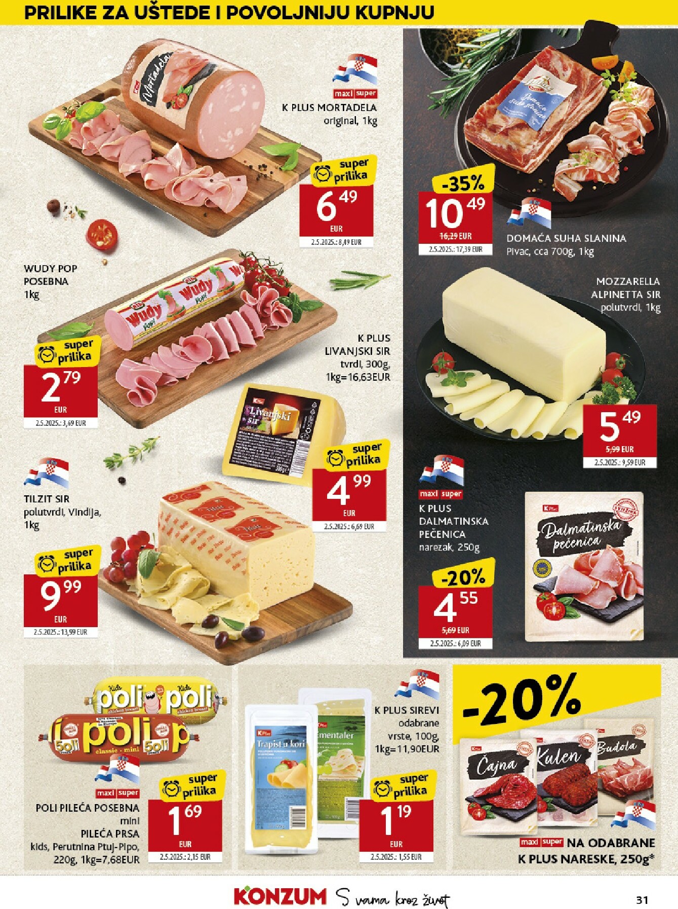 konzum - Prelistajte katalog Konzum, vrijedi od 18.02.2026 do 24.02.2026 - page: 31