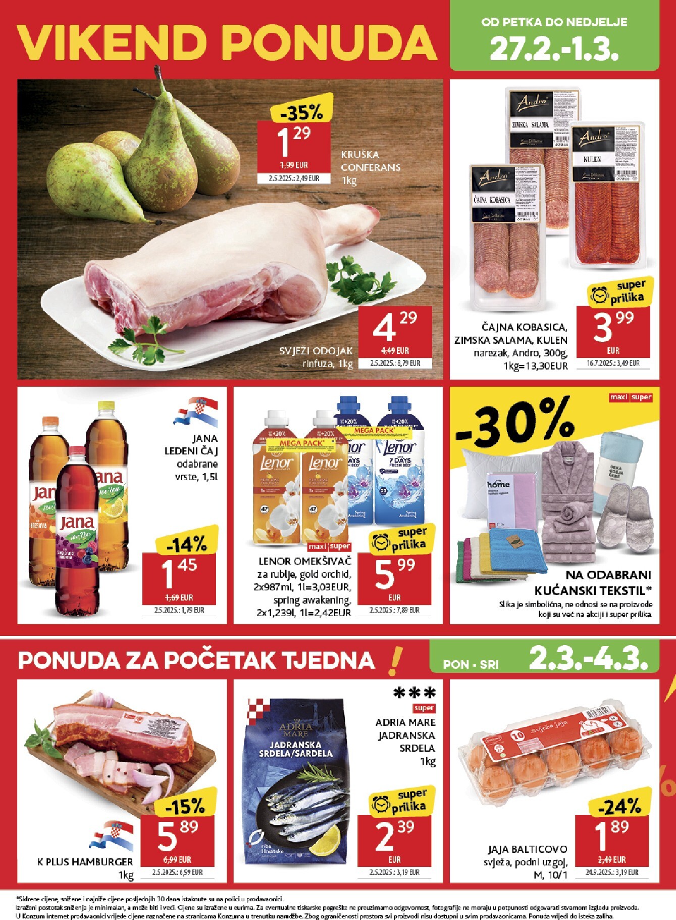 konzum - Prelistajte katalog Konzum, vrijedi od 25.02.2026 do 03.03.2026 - page: 49