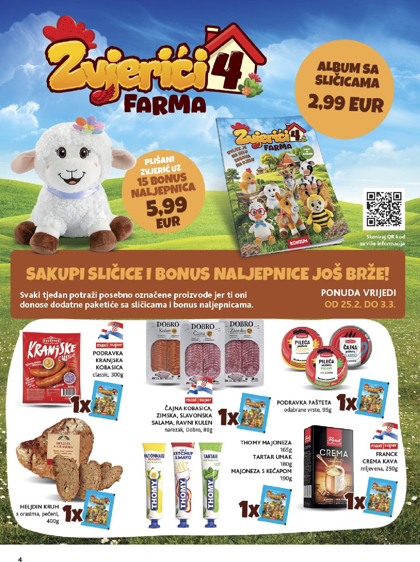 konzum - Prelistajte katalog Konzum, vrijedi od 25.02.2026 do 03.03.2026 - page: 4