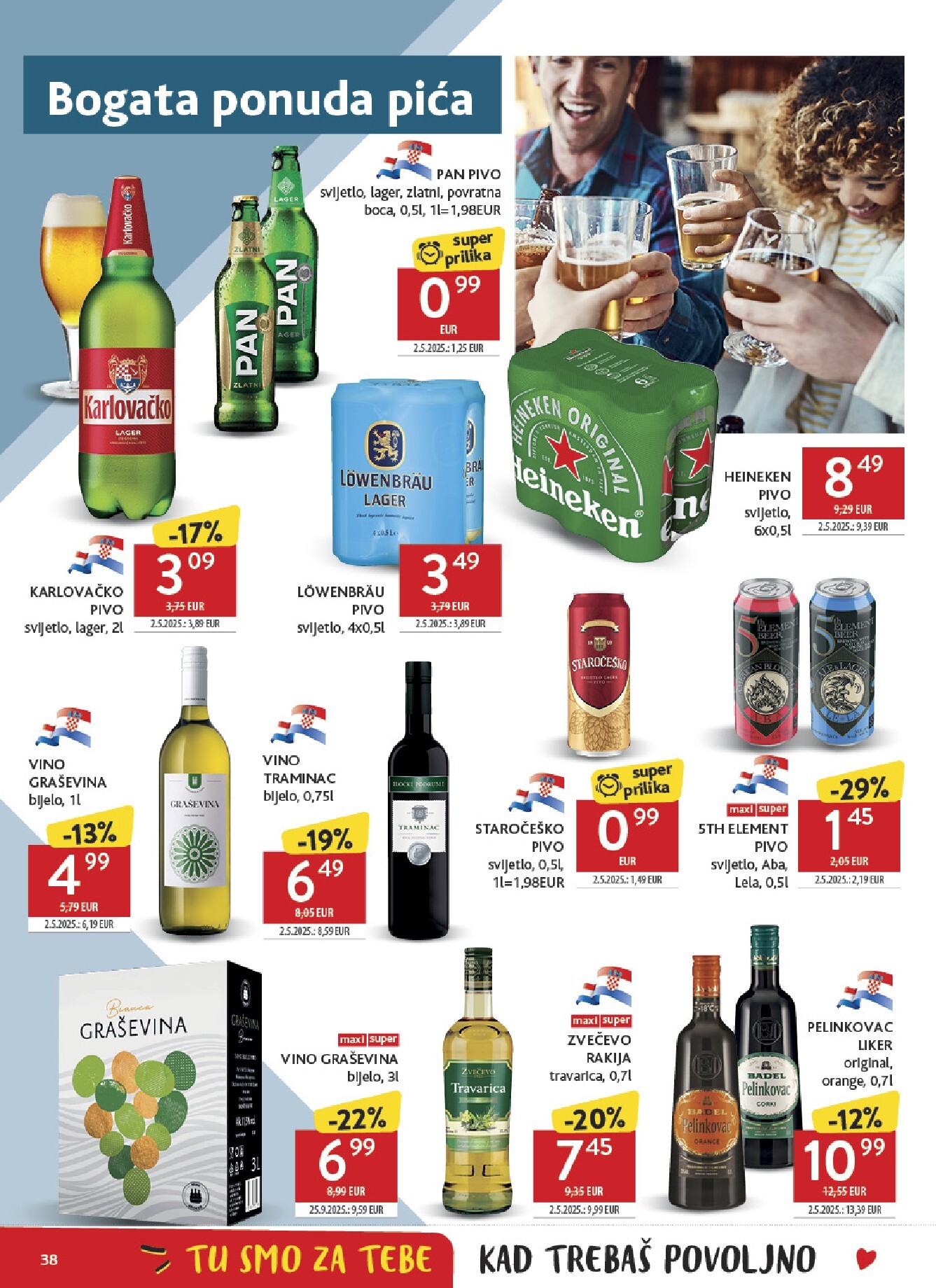 konzum - Prelistajte katalog Konzum, vrijedi od 25.02.2026 do 03.03.2026 - page: 38