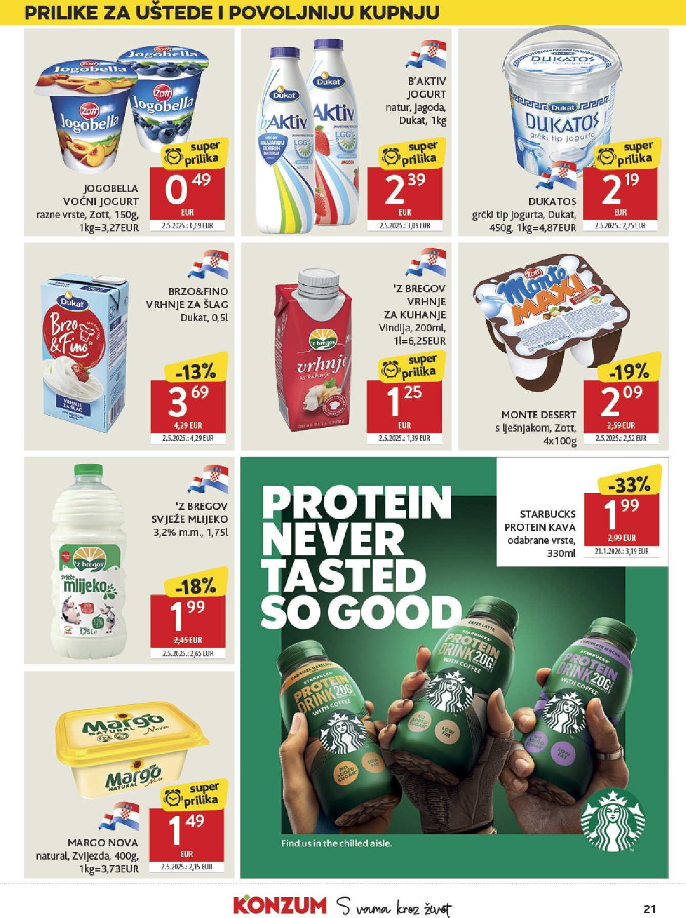 konzum - Prelistajte katalog Konzum, vrijedi od 25.02.2026 do 03.03.2026 - page: 21