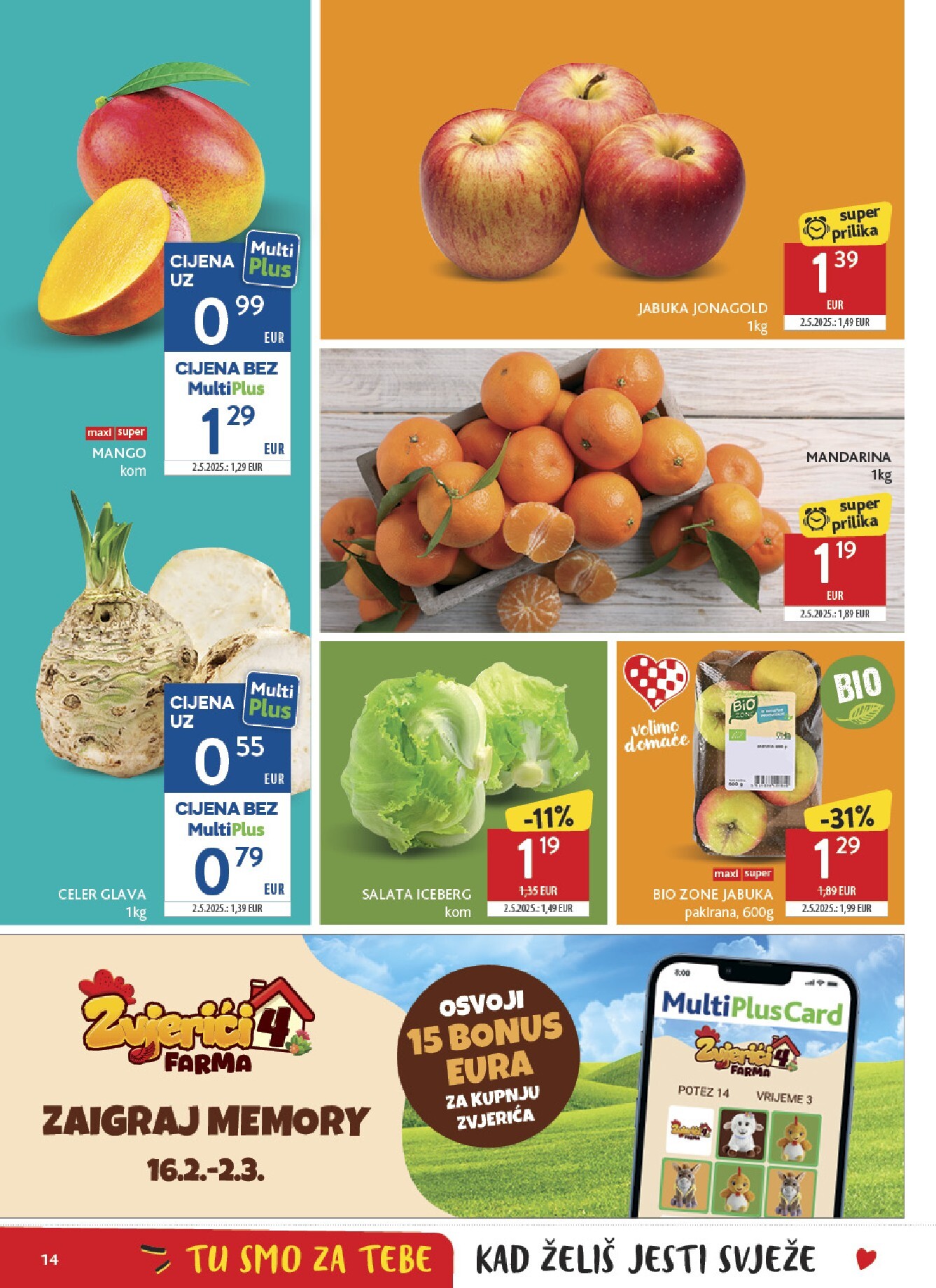 konzum - Prelistajte katalog Konzum, vrijedi od 25.02.2026 do 03.03.2026 - page: 14