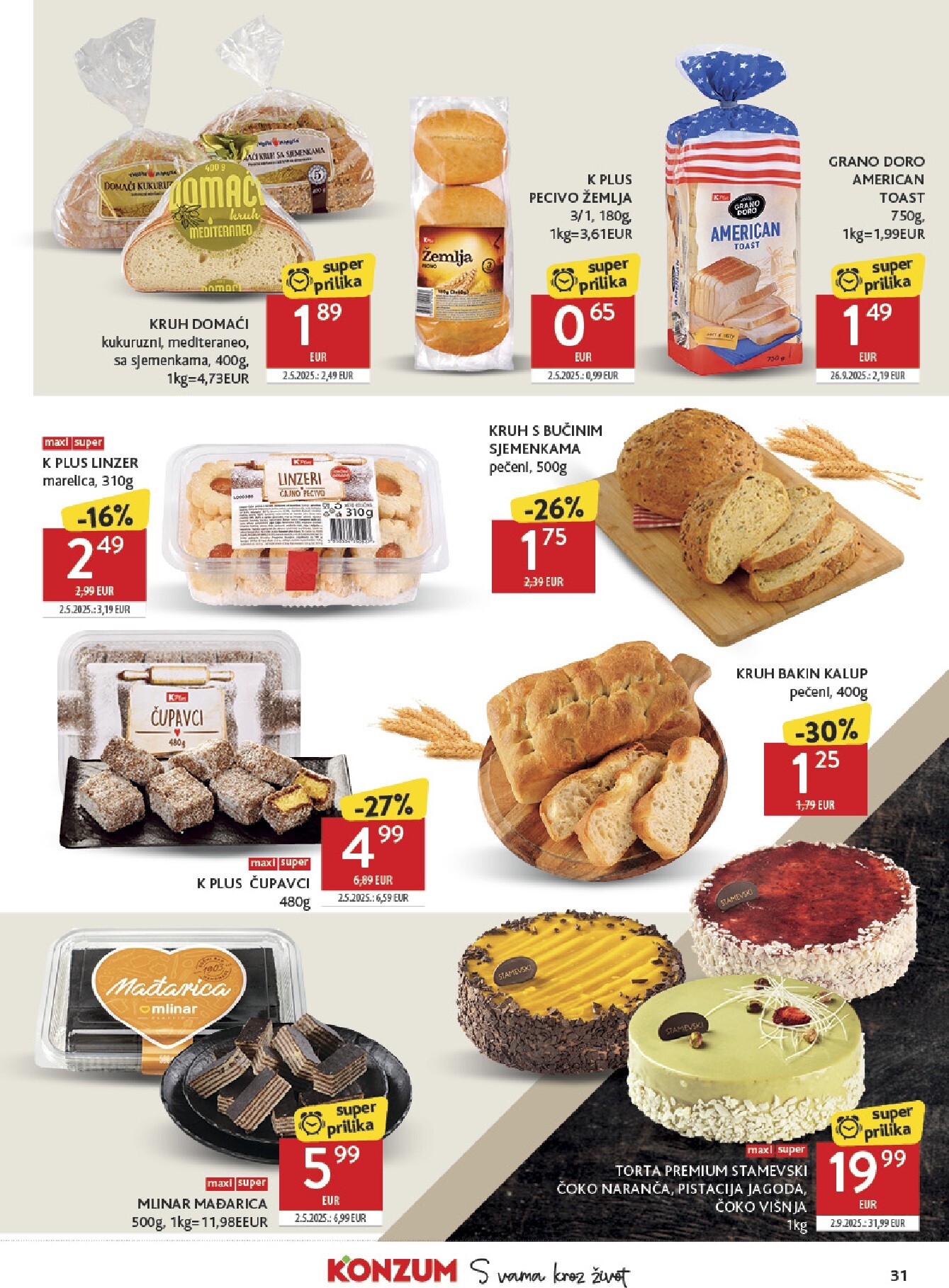 konzum - Prelistajte katalog Konzum, vrijedi od 25.02.2026 do 03.03.2026 - page: 31