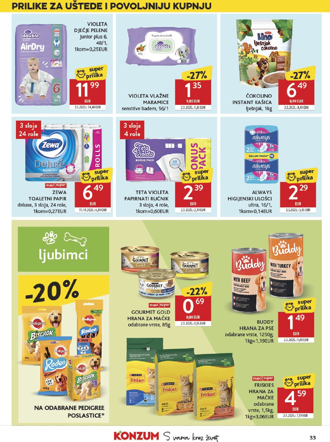 konzum - Prelistajte katalog Konzum, vrijedi od 04.03.2026 do 10.03.2026 - page: 33