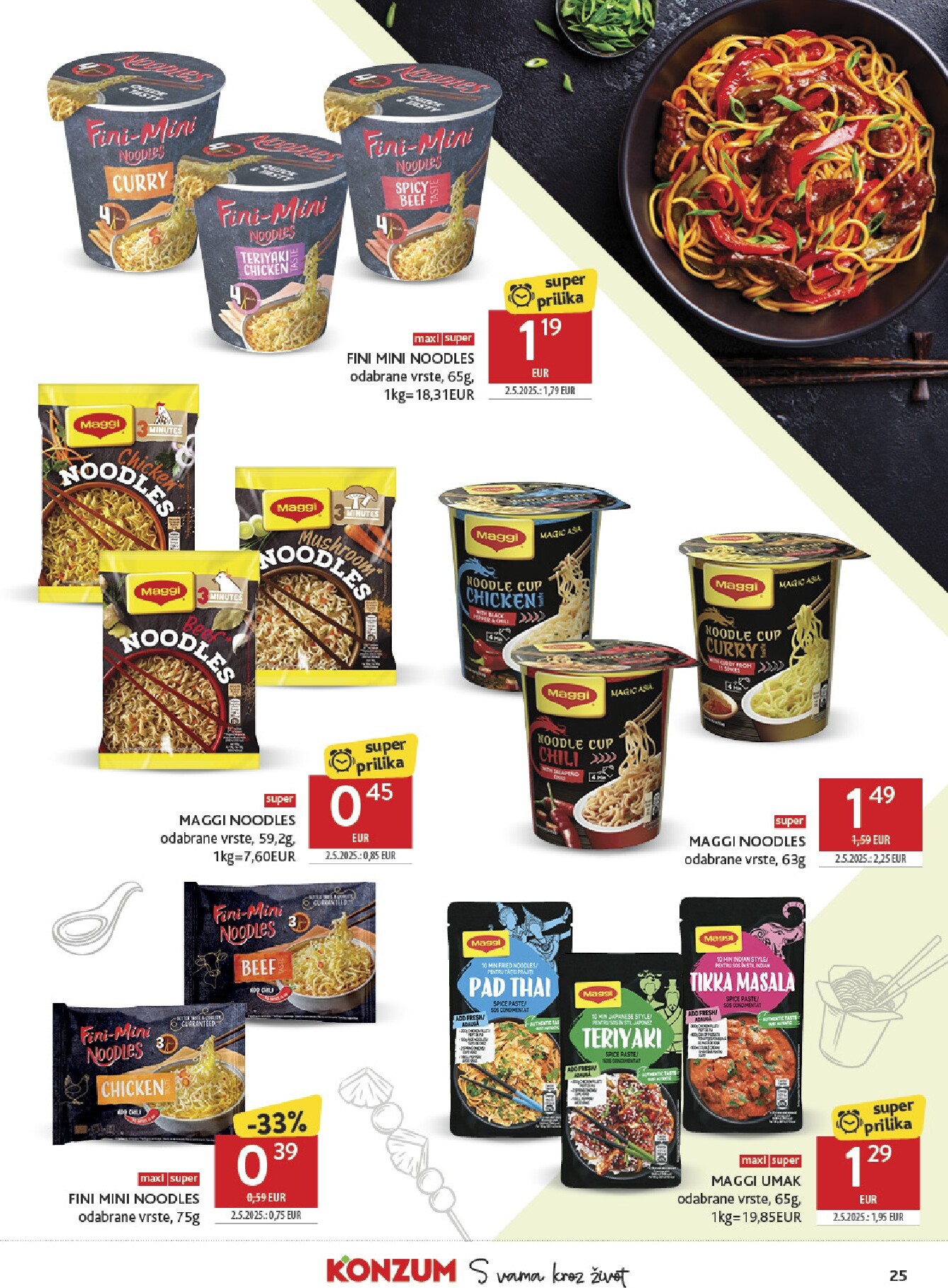 konzum - Prelistajte katalog Konzum, vrijedi od 04.03.2026 do 10.03.2026 - page: 25