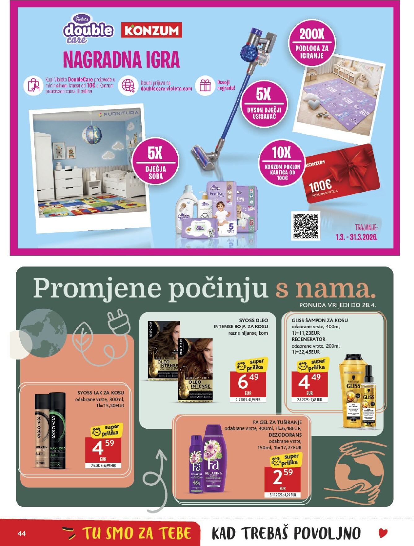 konzum - Prelistajte katalog Konzum, vrijedi od 04.03.2026 do 10.03.2026 - page: 44