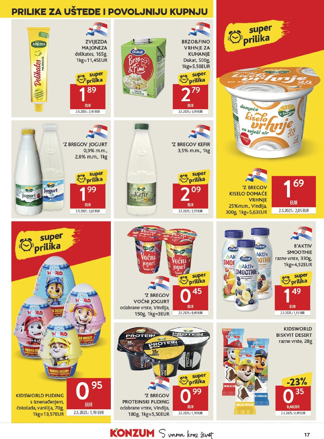 konzum - Prelistajte katalog Konzum, vrijedi od 04.03.2026 do 10.03.2026 - page: 17