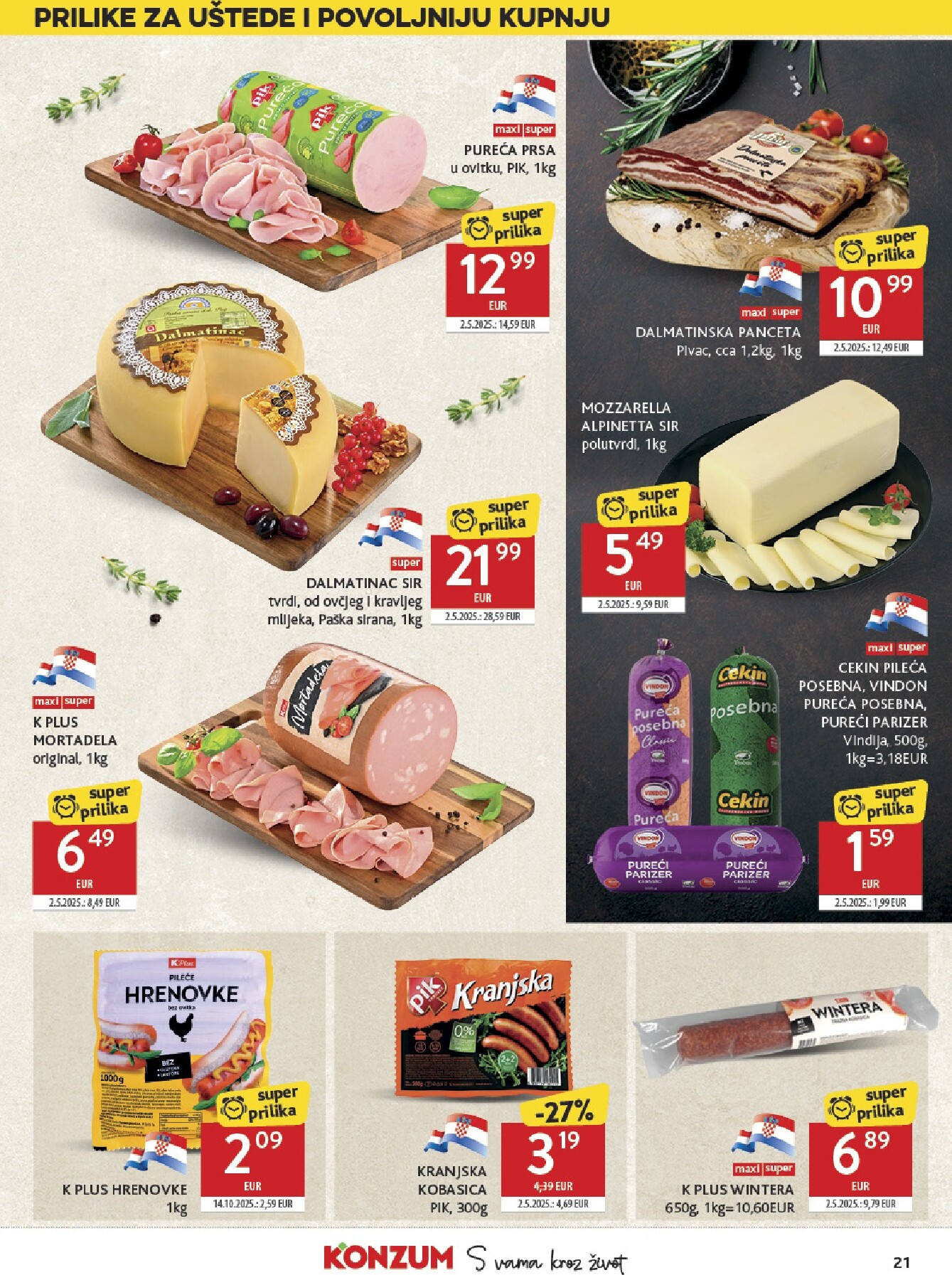 konzum - Prelistajte katalog Konzum, vrijedi od 04.03.2026 do 10.03.2026 - page: 21