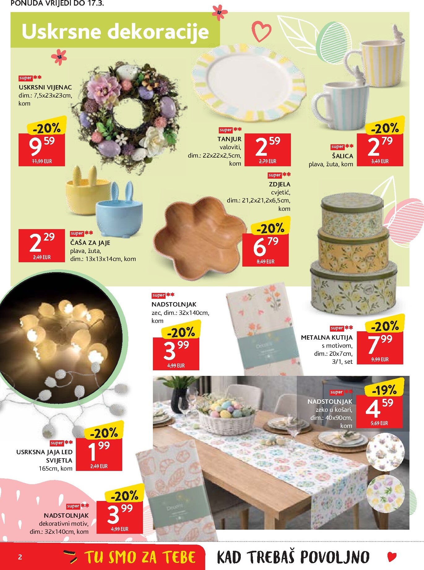 konzum - Prelistajte katalog Konzum - Uskrsna ponuda, vrijedi od 04.03.2026 do 17.03.2026 - page: 2