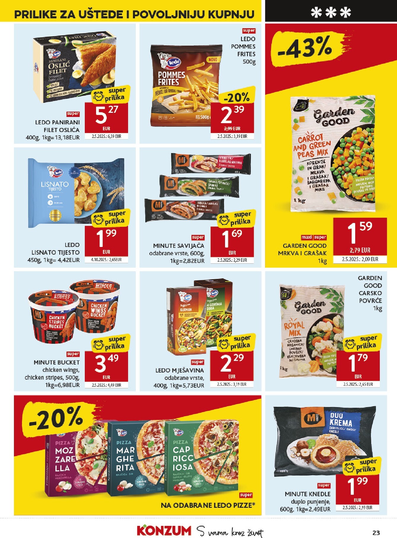 konzum - Prelistajte katalog Konzum, vrijedi od 11.03.2026 do 17.03.2026 - page: 23
