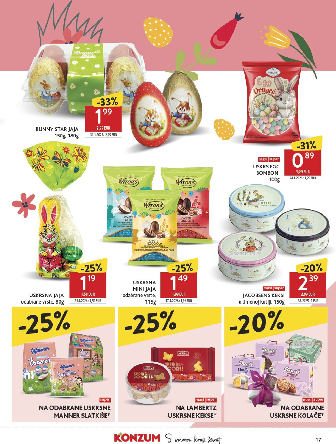 konzum - Prelistajte katalog Konzum, vrijedi od 11.03.2026 do 17.03.2026 - page: 17