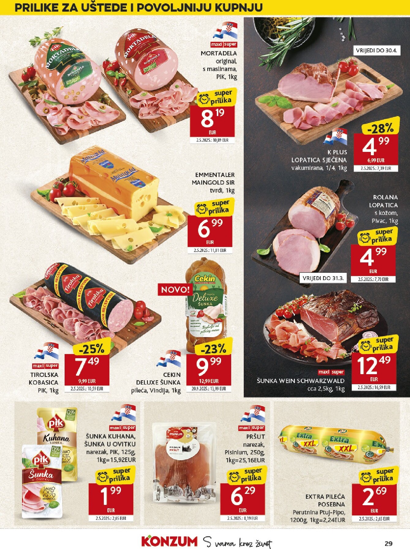 konzum - Prelistajte katalog Konzum, vrijedi od 11.03.2026 do 17.03.2026 - page: 29
