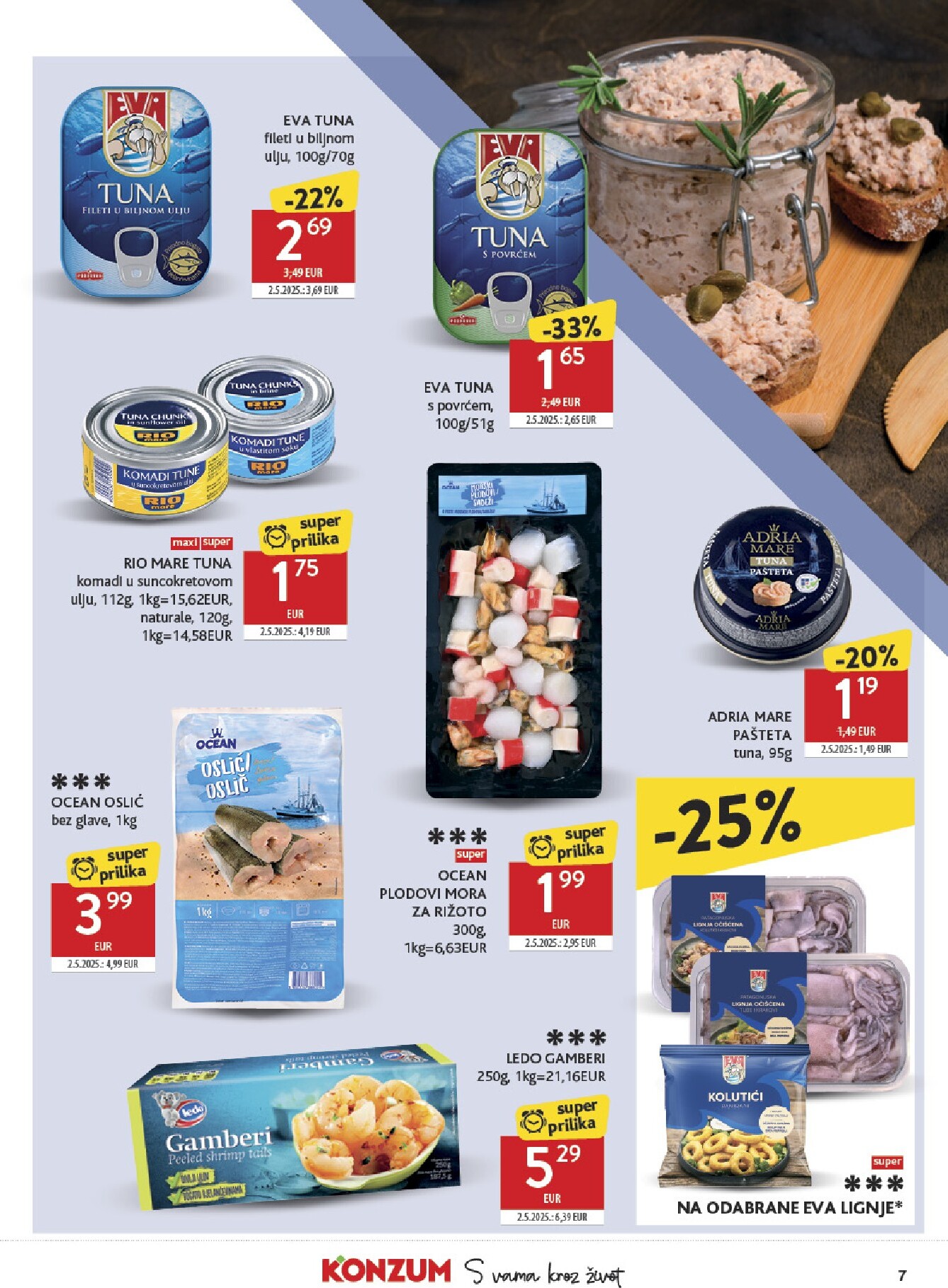 konzum - Prelistajte katalog Konzum, vrijedi od 11.03.2026 do 17.03.2026 - page: 7