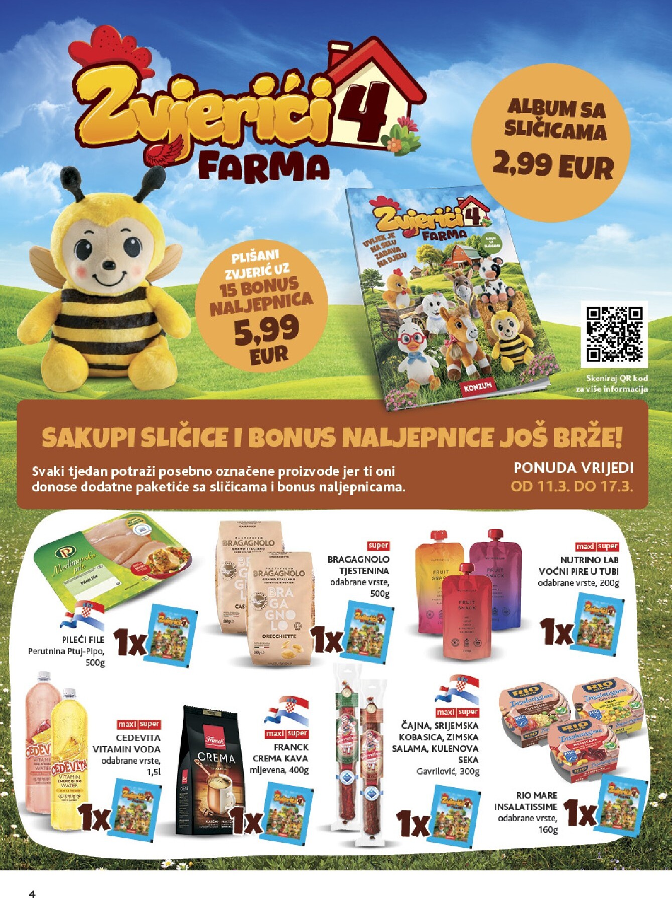 konzum - Prelistajte katalog Konzum, vrijedi od 11.03.2026 do 17.03.2026 - page: 4