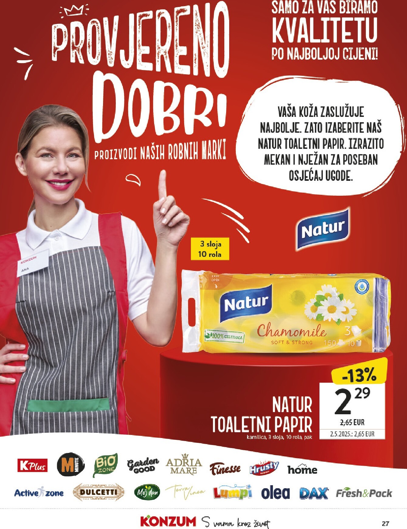 konzum - Prelistajte katalog Konzum, vrijedi od 11.03.2026 do 17.03.2026 - page: 27