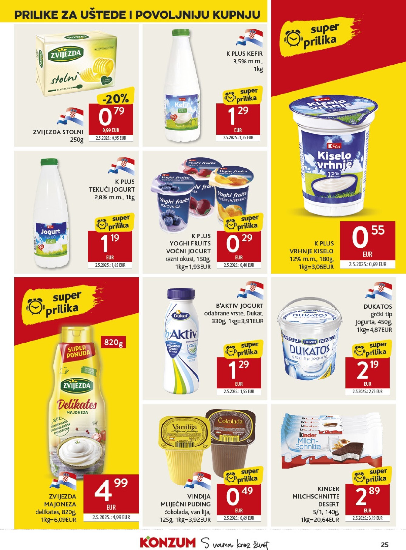 konzum - Prelistajte katalog Konzum, vrijedi od 11.03.2026 do 17.03.2026 - page: 25