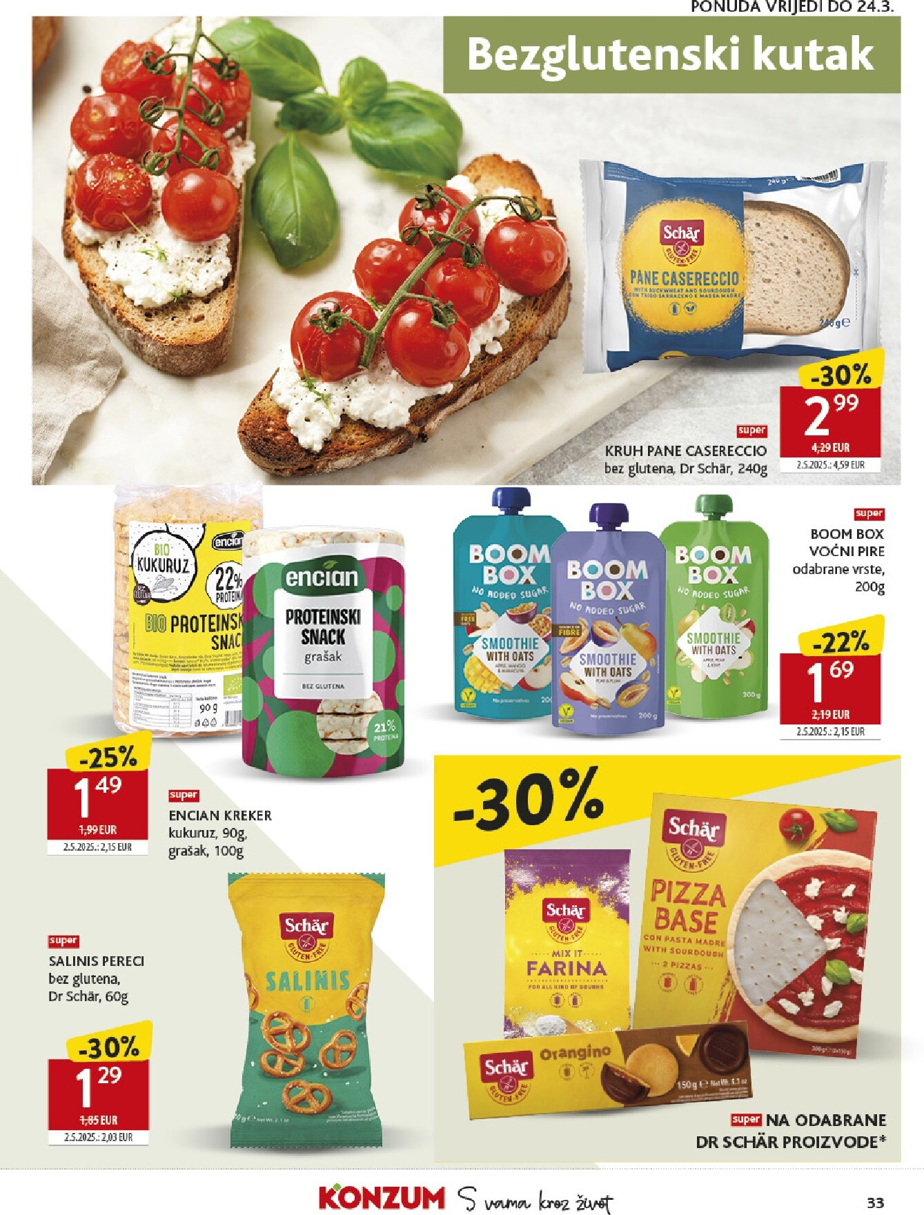 konzum - Prelistajte katalog Konzum, vrijedi od 11.03.2026 do 17.03.2026 - page: 33