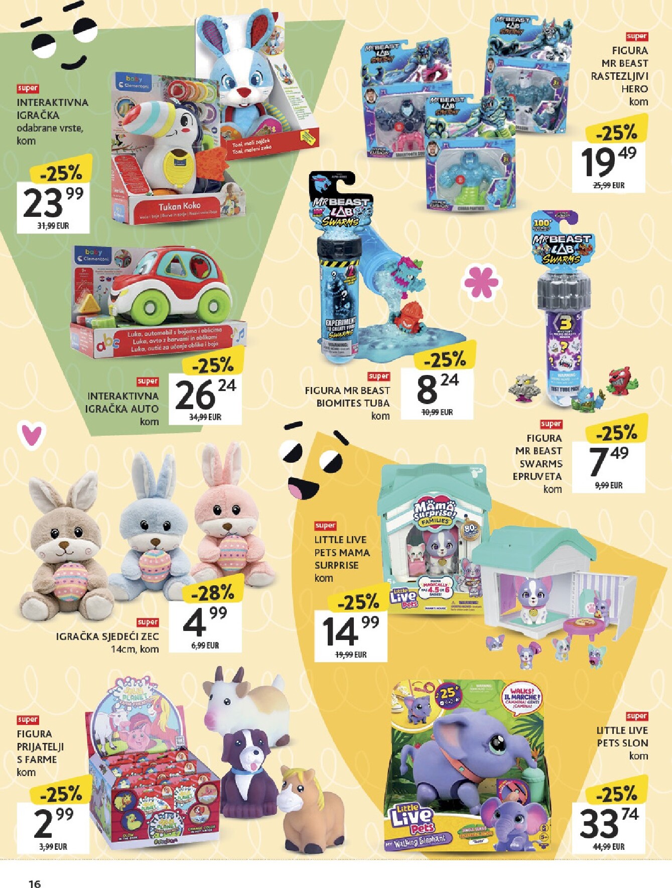 konzum - Prelistajte katalog Konzum - Katalog igračaka, vrijedi od 09.03.2026 do 05.04.2026 - page: 16