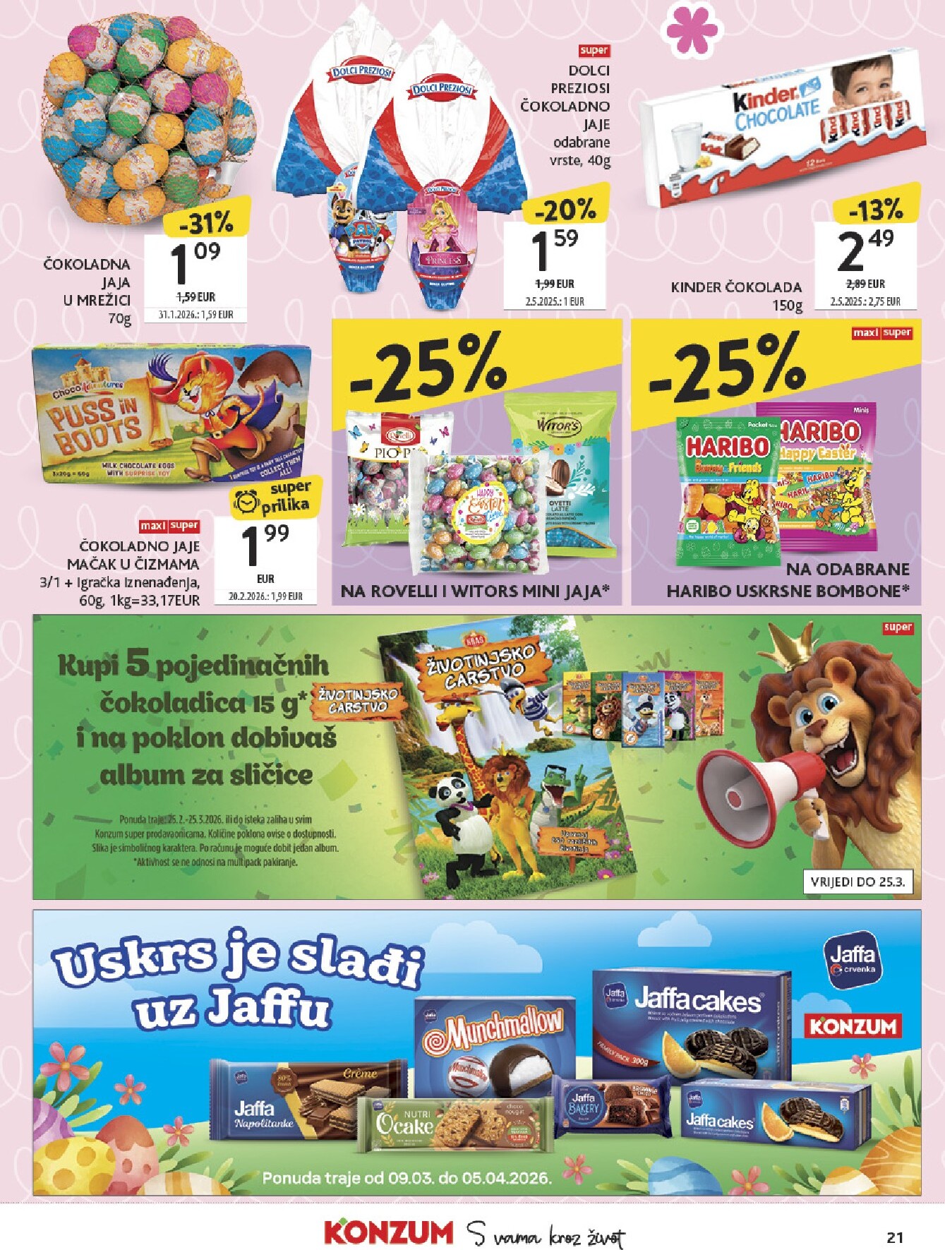 konzum - Prelistajte katalog Konzum - Katalog igračaka, vrijedi od 09.03.2026 do 05.04.2026 - page: 21