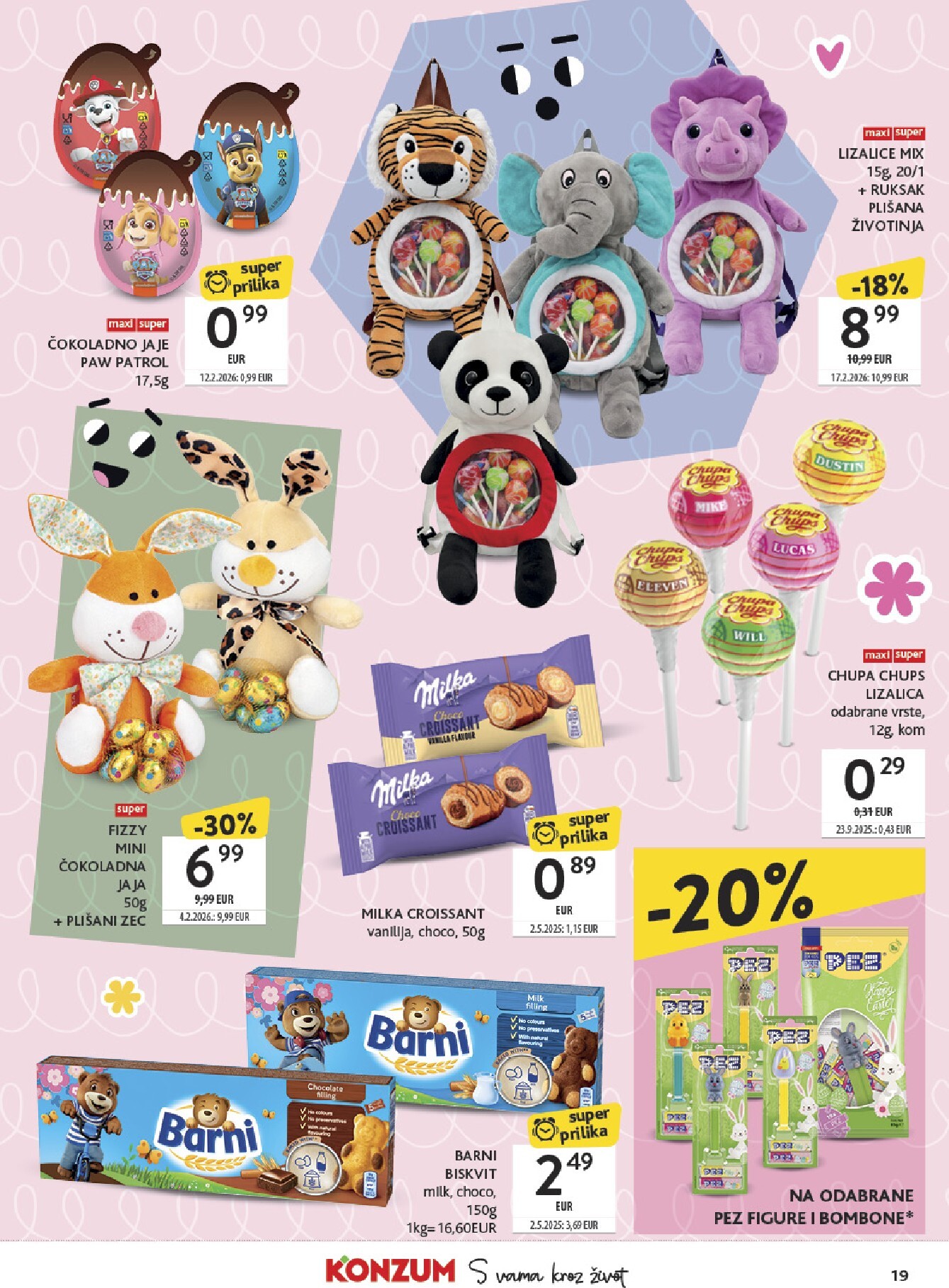 konzum - Prelistajte katalog Konzum - Katalog igračaka, vrijedi od 09.03.2026 do 05.04.2026 - page: 19