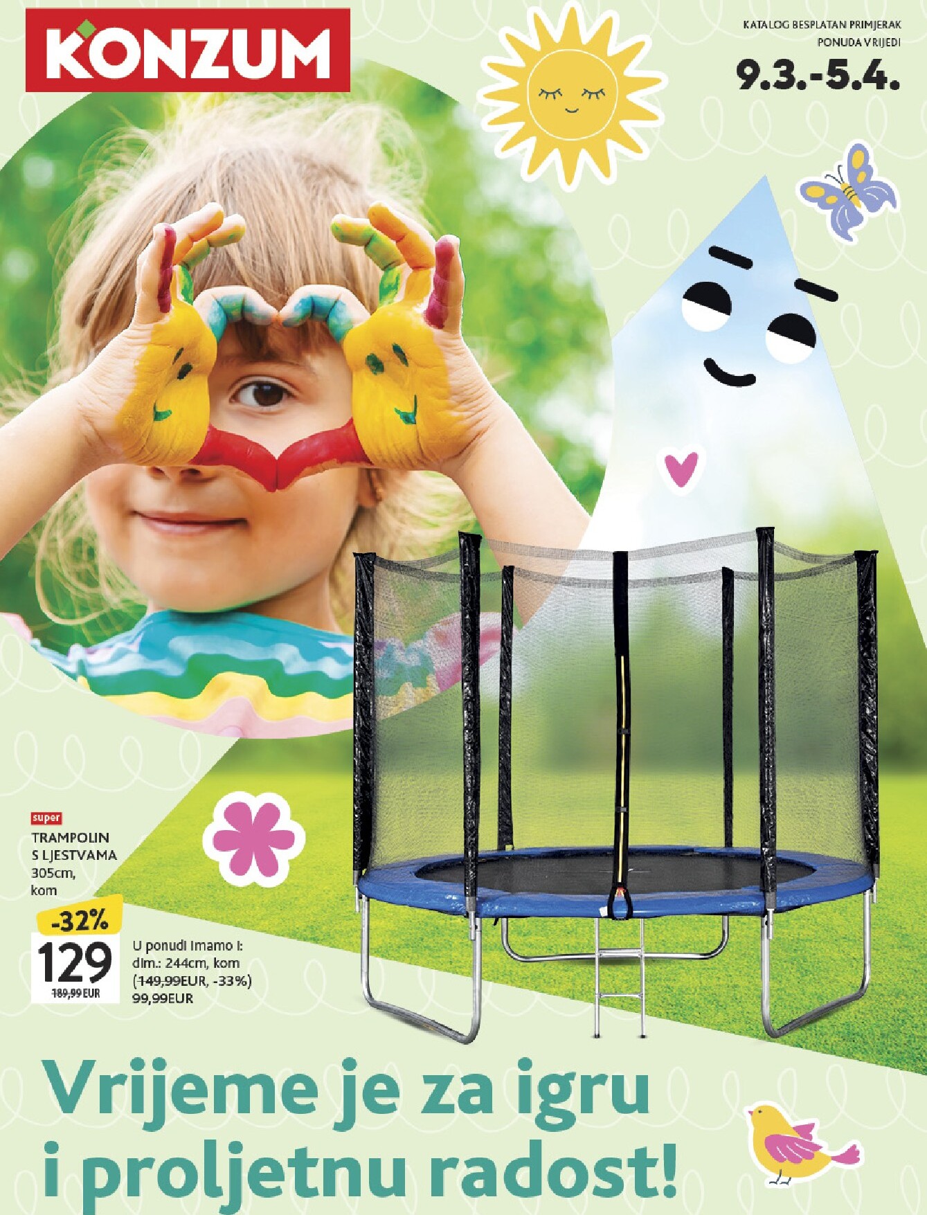 konzum - Prelistajte katalog Konzum - Katalog igračaka, vrijedi od 09.03.2026 do 05.04.2026 - page: 1