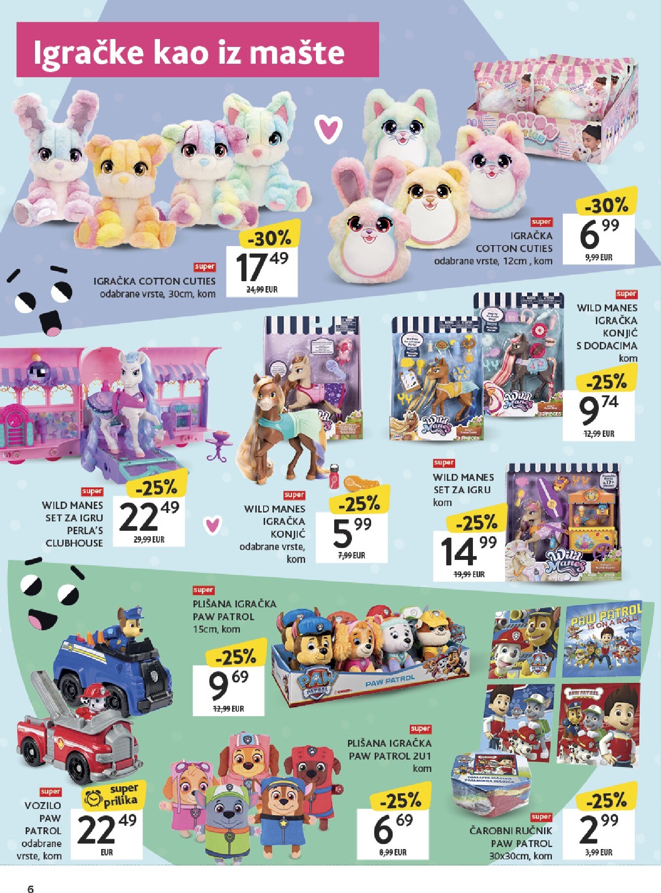 konzum - Prelistajte katalog Konzum - Katalog igračaka, vrijedi od 09.03.2026 do 05.04.2026 - page: 6
