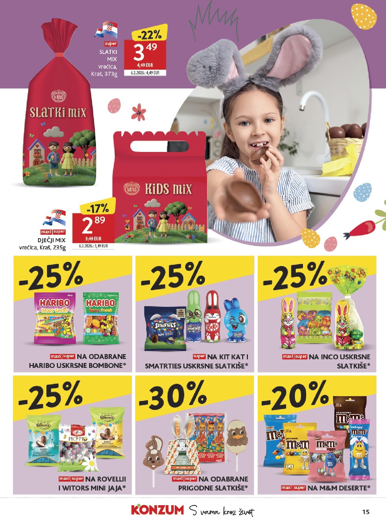 konzum - Prelistajte katalog Konzum, vrijedi od 18.03.2026 do 24.03.2026 - page: 15