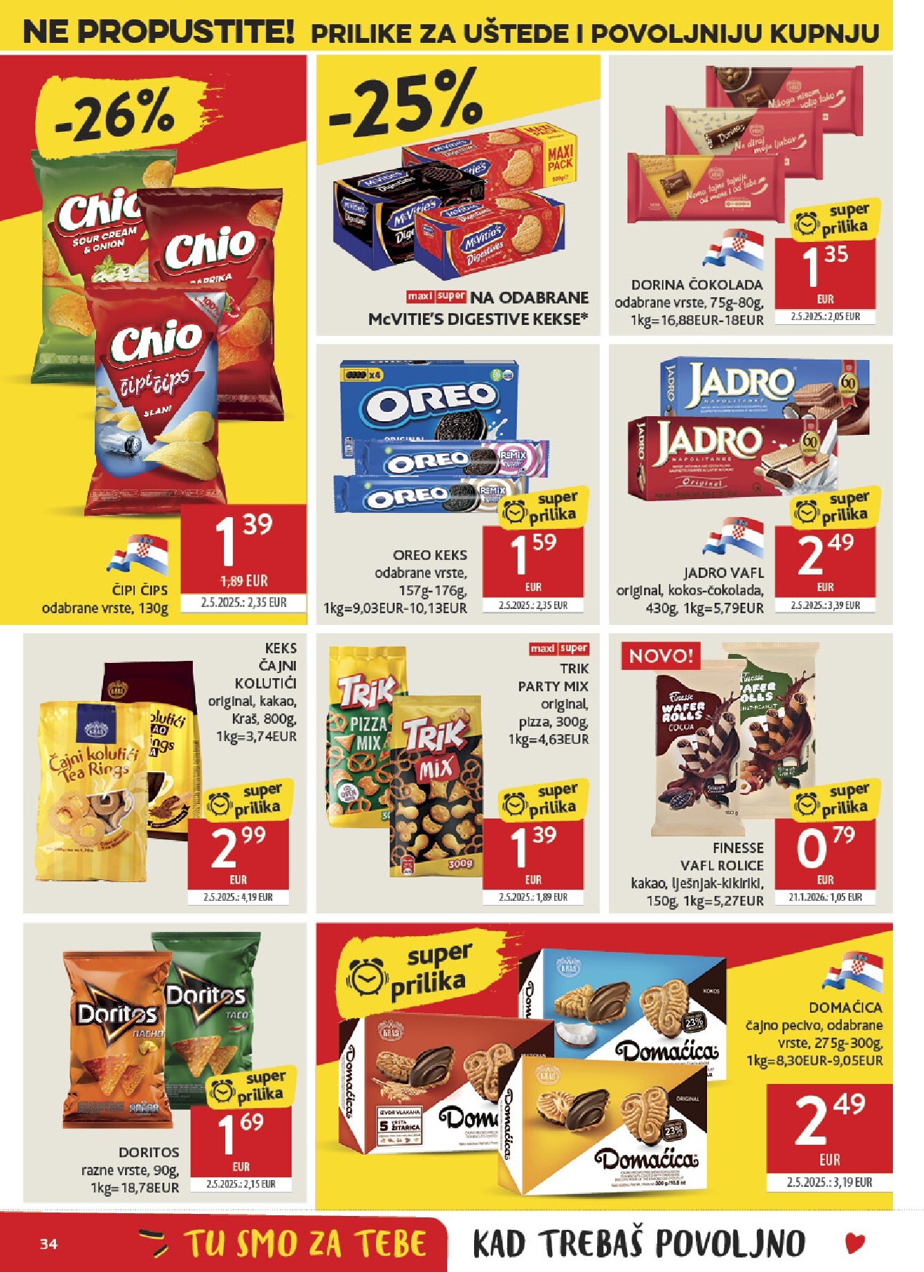 konzum - Prelistajte katalog Konzum, vrijedi od 18.03.2026 do 24.03.2026 - page: 34
