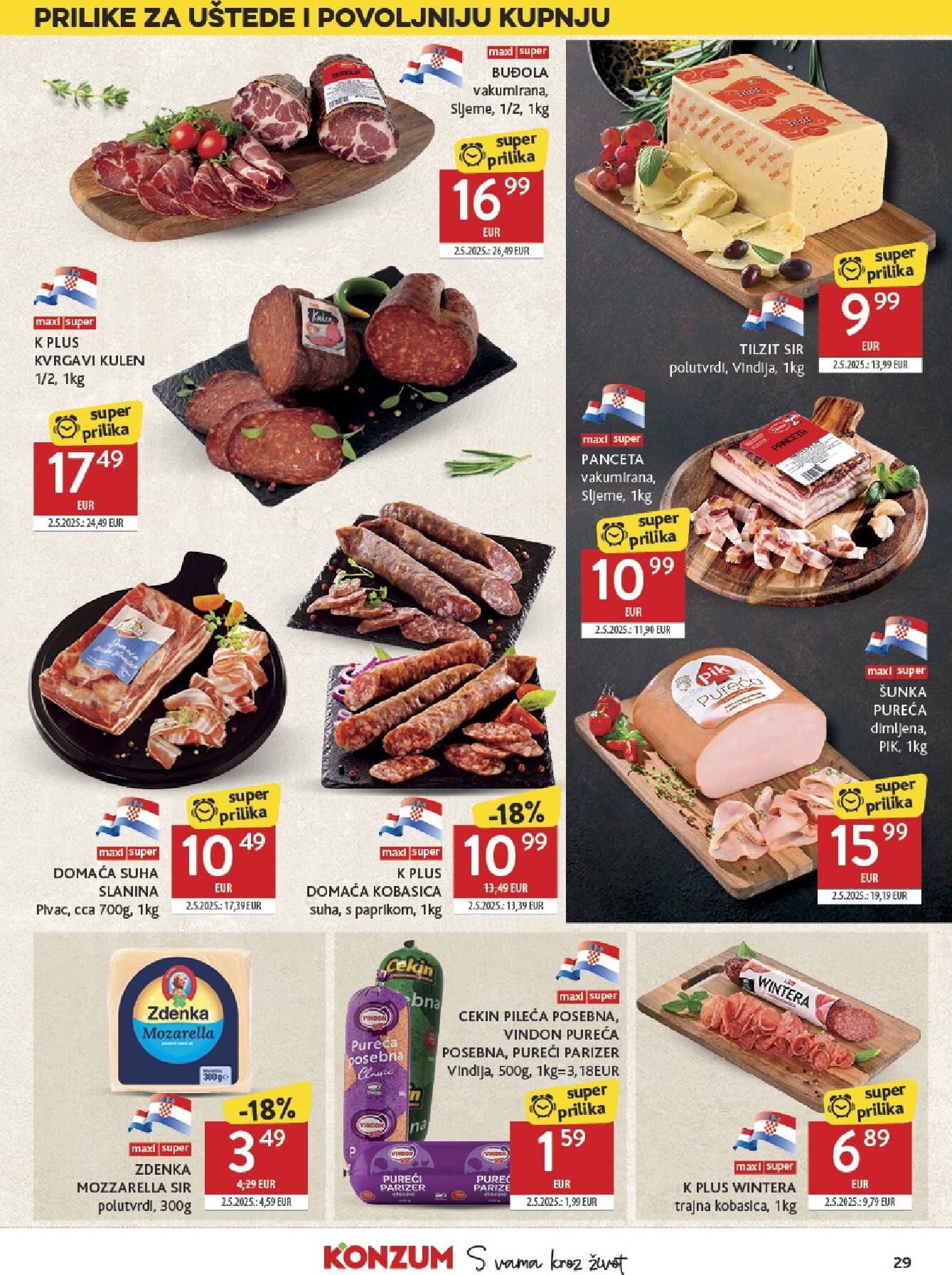 konzum - Prelistajte katalog Konzum, vrijedi od 18.03.2026 do 24.03.2026 - page: 29