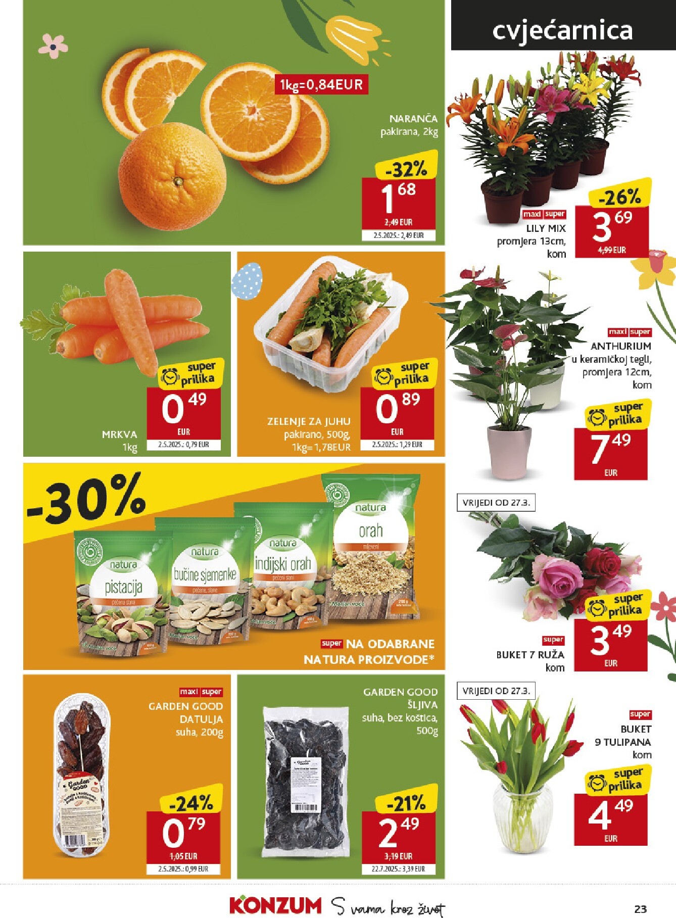 konzum - Prelistajte katalog Konzum, vrijedi od 25.03.2026 do 04.04.2026 - page: 23