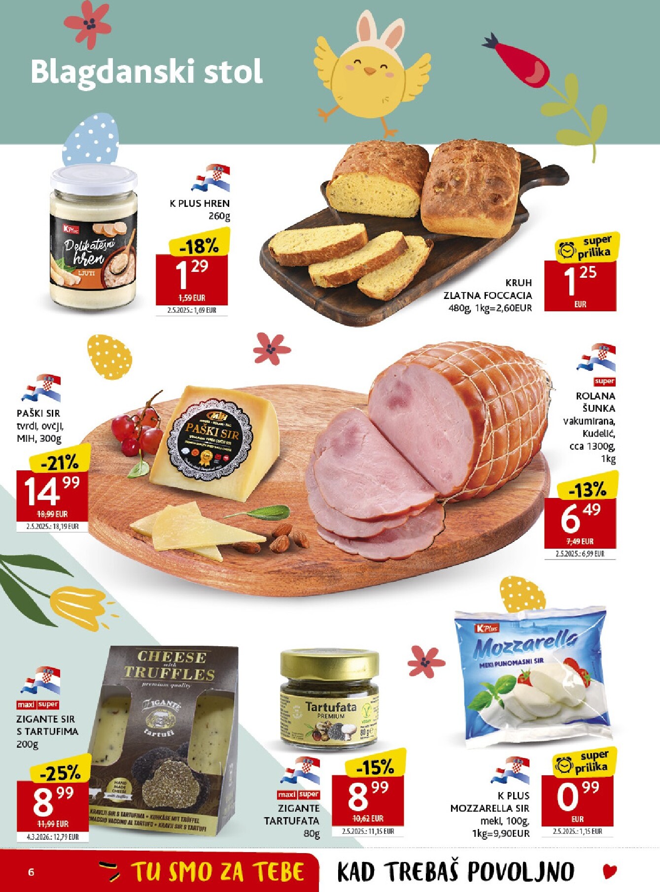 konzum - Prelistajte katalog Konzum, vrijedi od 25.03.2026 do 04.04.2026 - page: 6