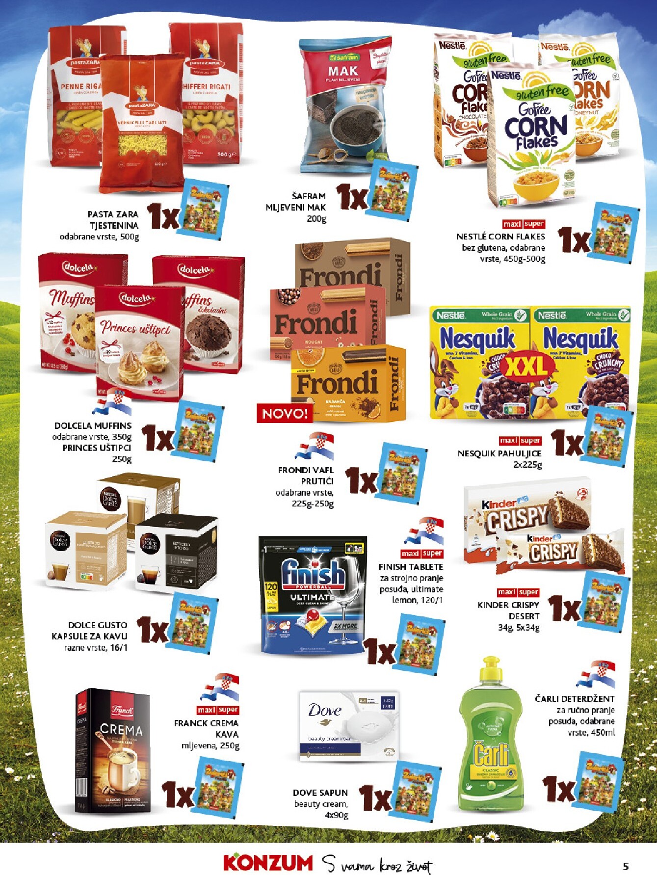 konzum - Prelistajte katalog Konzum, vrijedi od 25.03.2026 do 04.04.2026 - page: 5