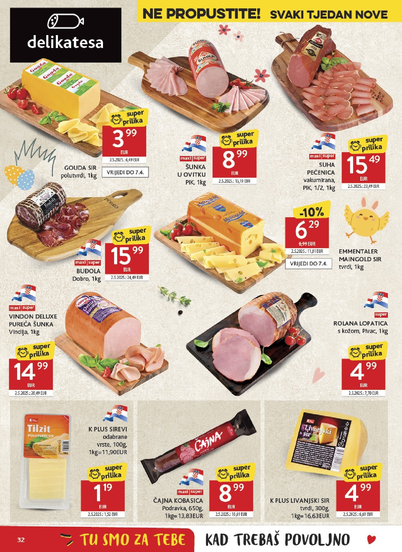 konzum - Prelistajte katalog Konzum, vrijedi od 25.03.2026 do 04.04.2026 - page: 32