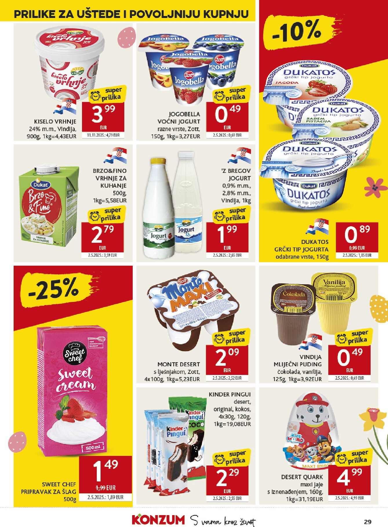 konzum - Prelistajte katalog Konzum, vrijedi od 25.03.2026 do 04.04.2026 - page: 29