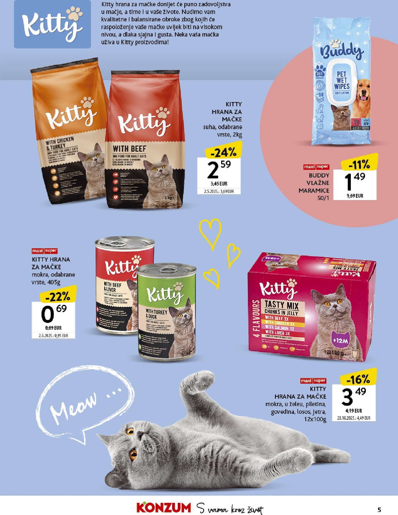 konzum - Aktualni Konzum - Tematski katalog ljubimci katalog vrijedi od ponedjeljka 13.04.2026 do nedjelje 03.05.2026 - page: 5