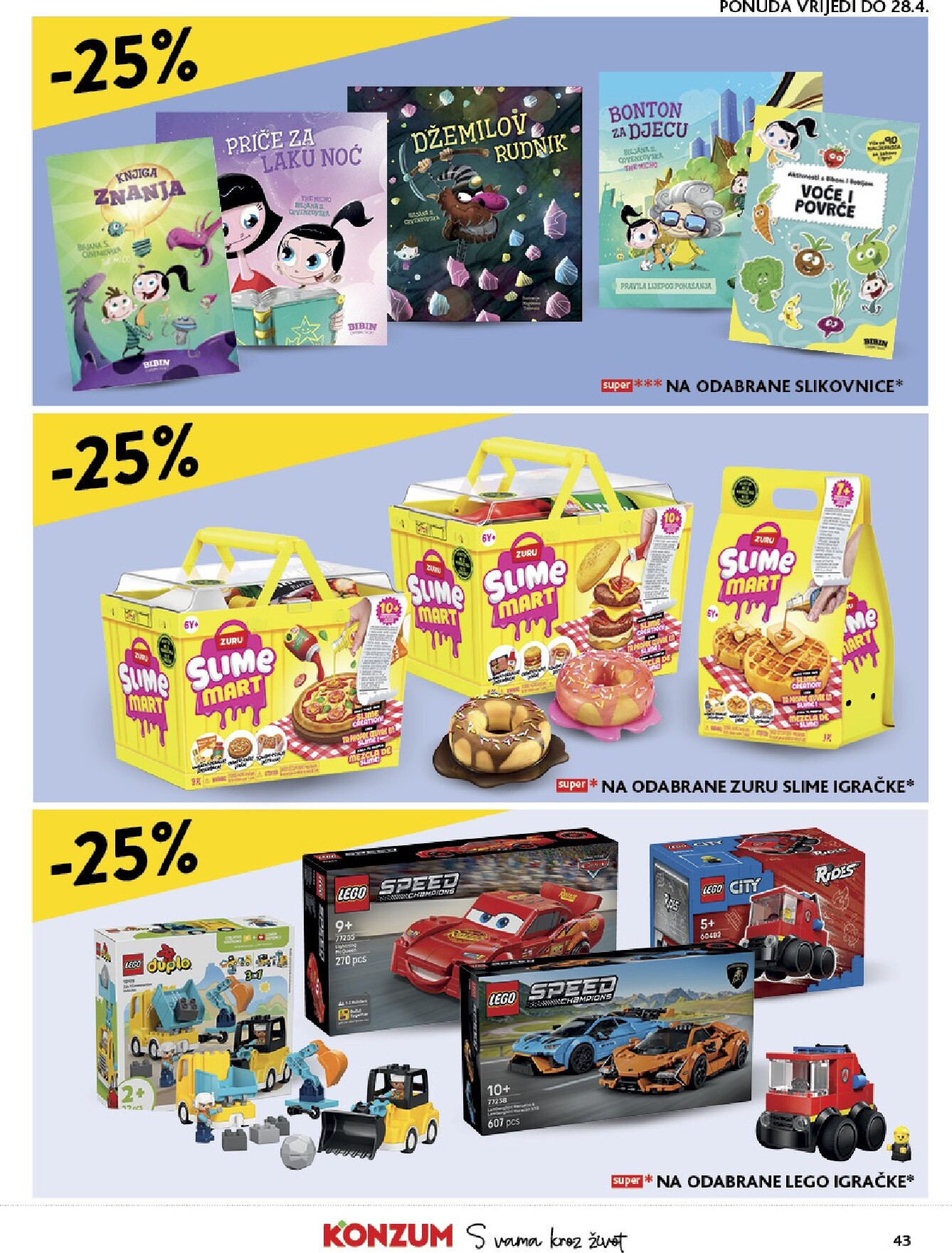 konzum - Budući Konzum letak vrijedi od srijede 15.04.2026 do utorka 21.04.2026 - page: 43